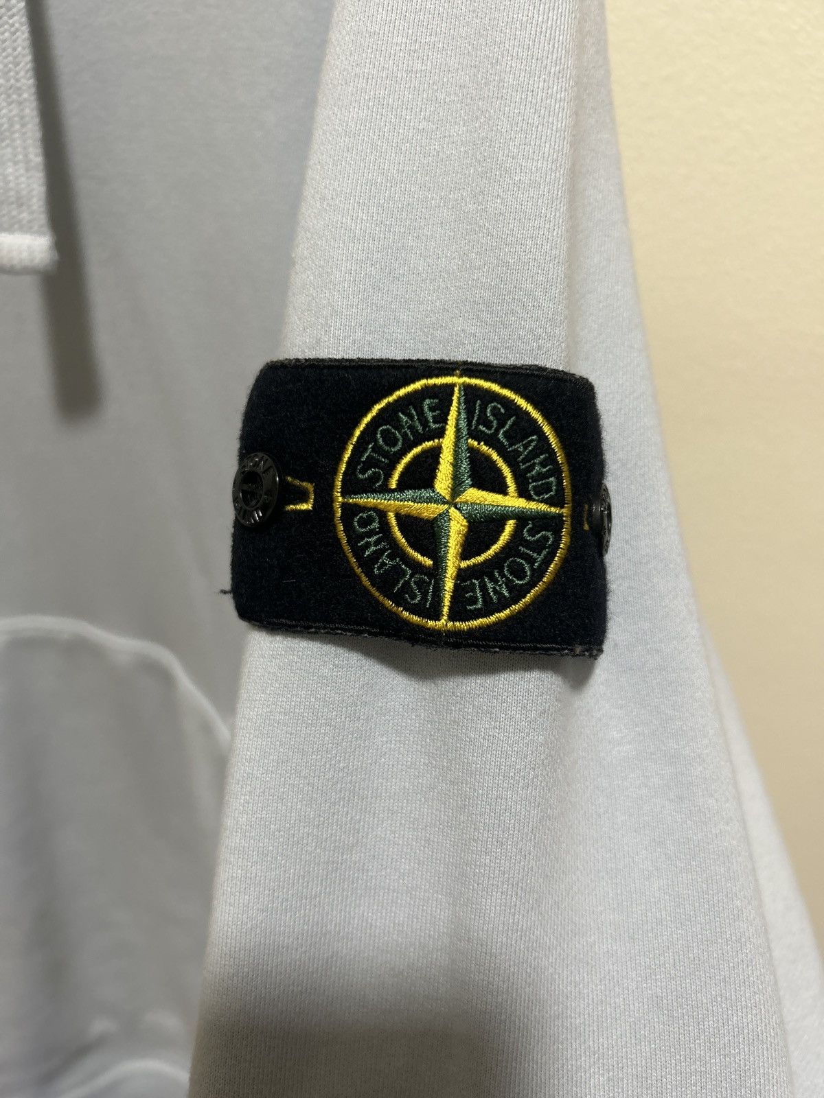 Stone Island Stone Island Plain Blue Hoodie Size US L / EU 52-54 / 3 - 3 Thumbnail