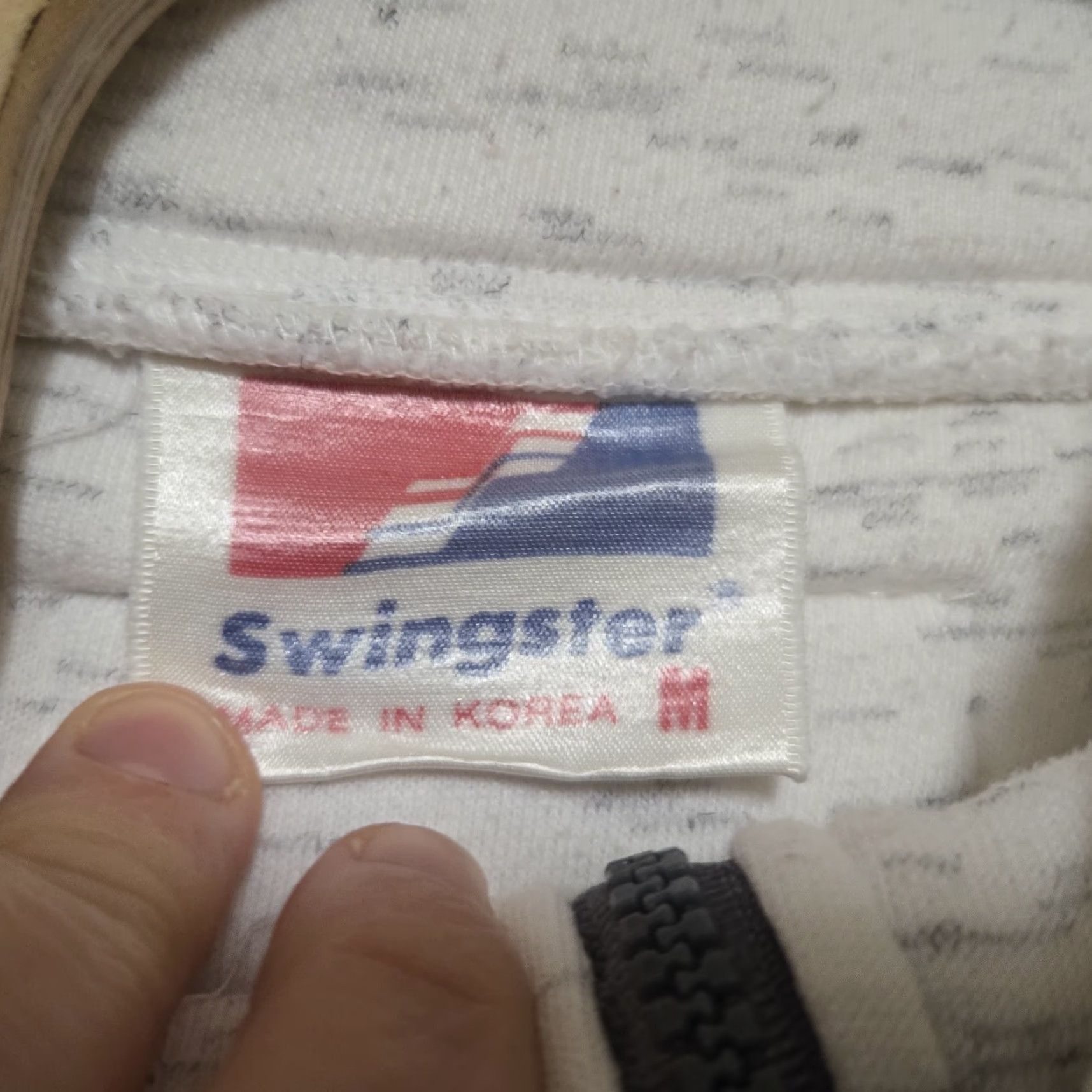 Vintage VINTAGE Swingster Sweatshirt USA High Neck Gray Medium Men Zip Size US M / EU 48-50 / 2 - 5 Thumbnail