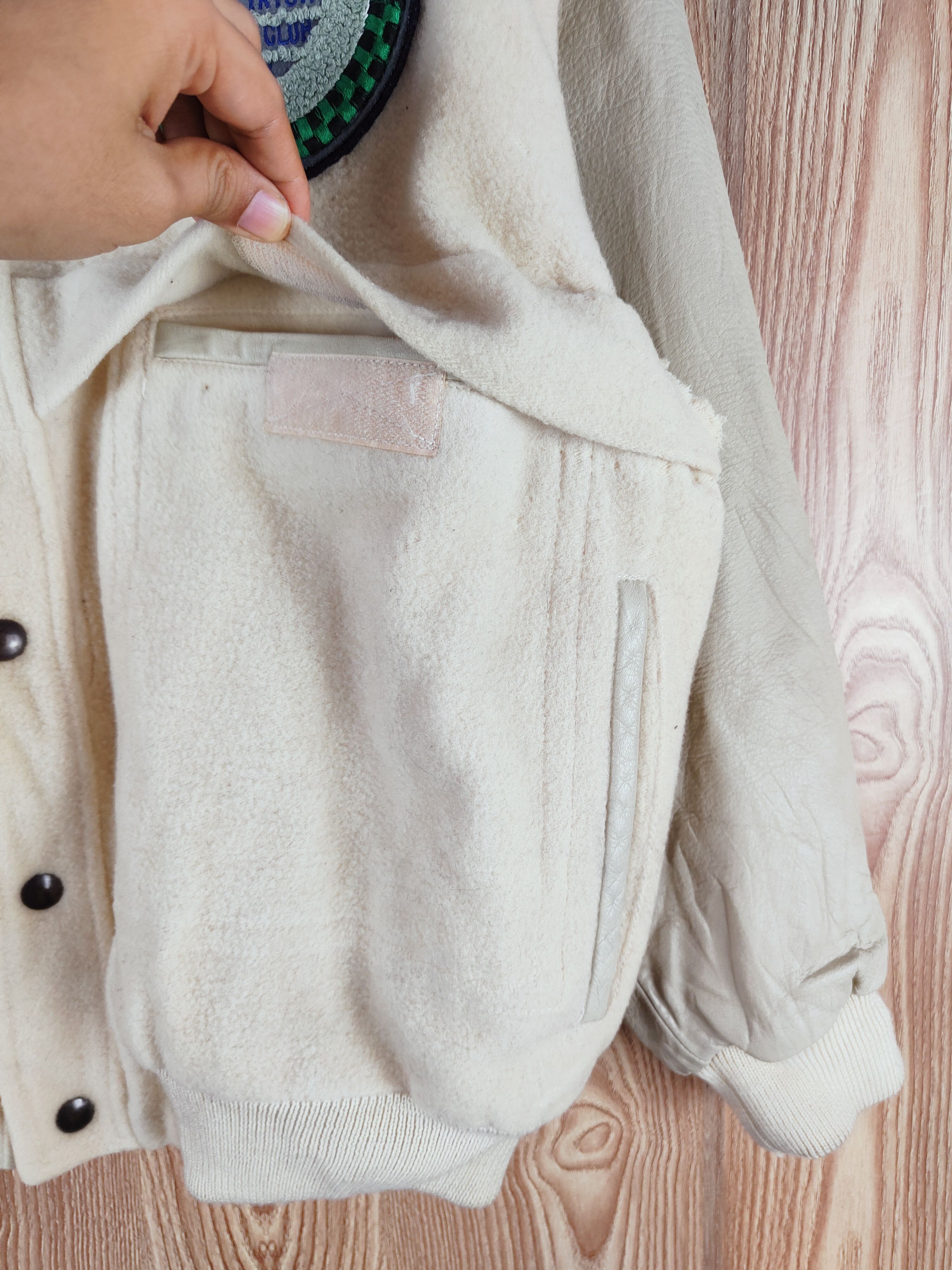 Vintage Rope vintage Cream Varsity Jackets #W724 Size US M / EU 48-50 / 2 - 8 Thumbnail