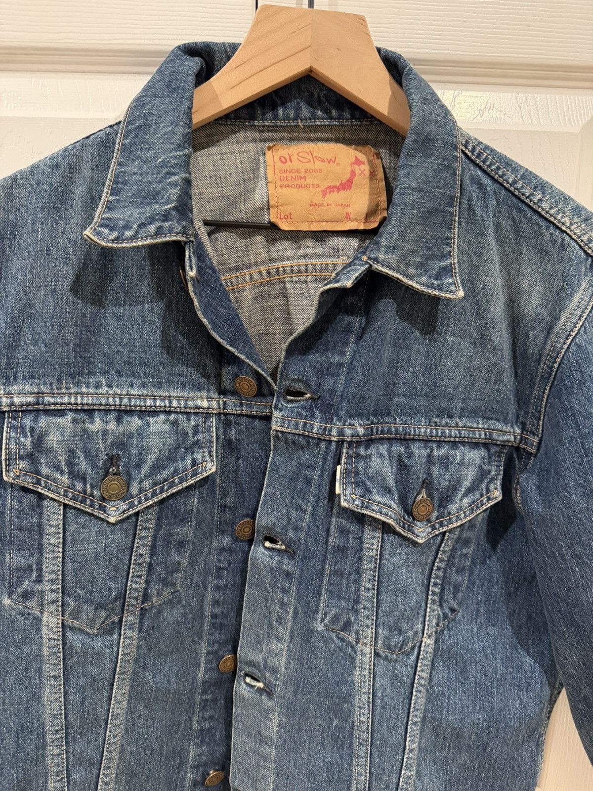 orSlow 1960s Type III Denim Jacket - Used Wash - Size 3 US M