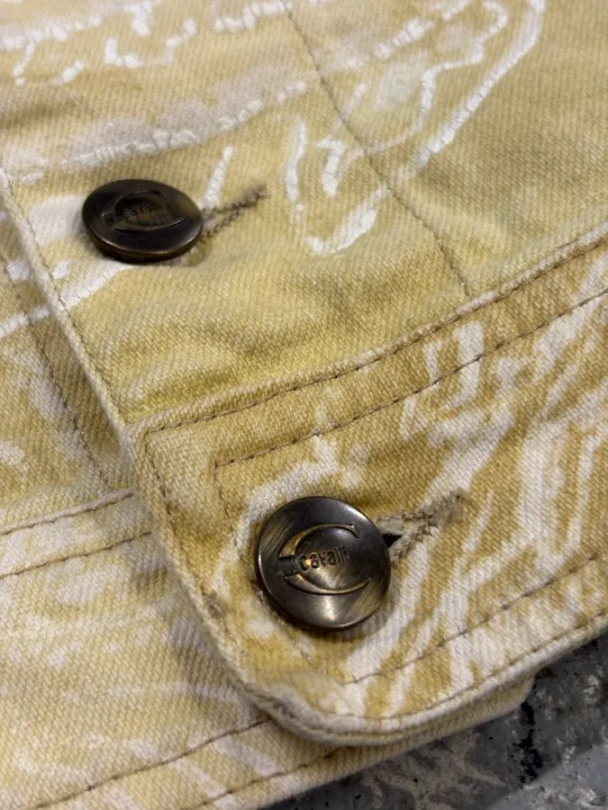 Just Cavalli 2000s Cavalli Ancient Artistry Reimagined Jacket Size S / US 4 / IT 40 - 10 Thumbnail