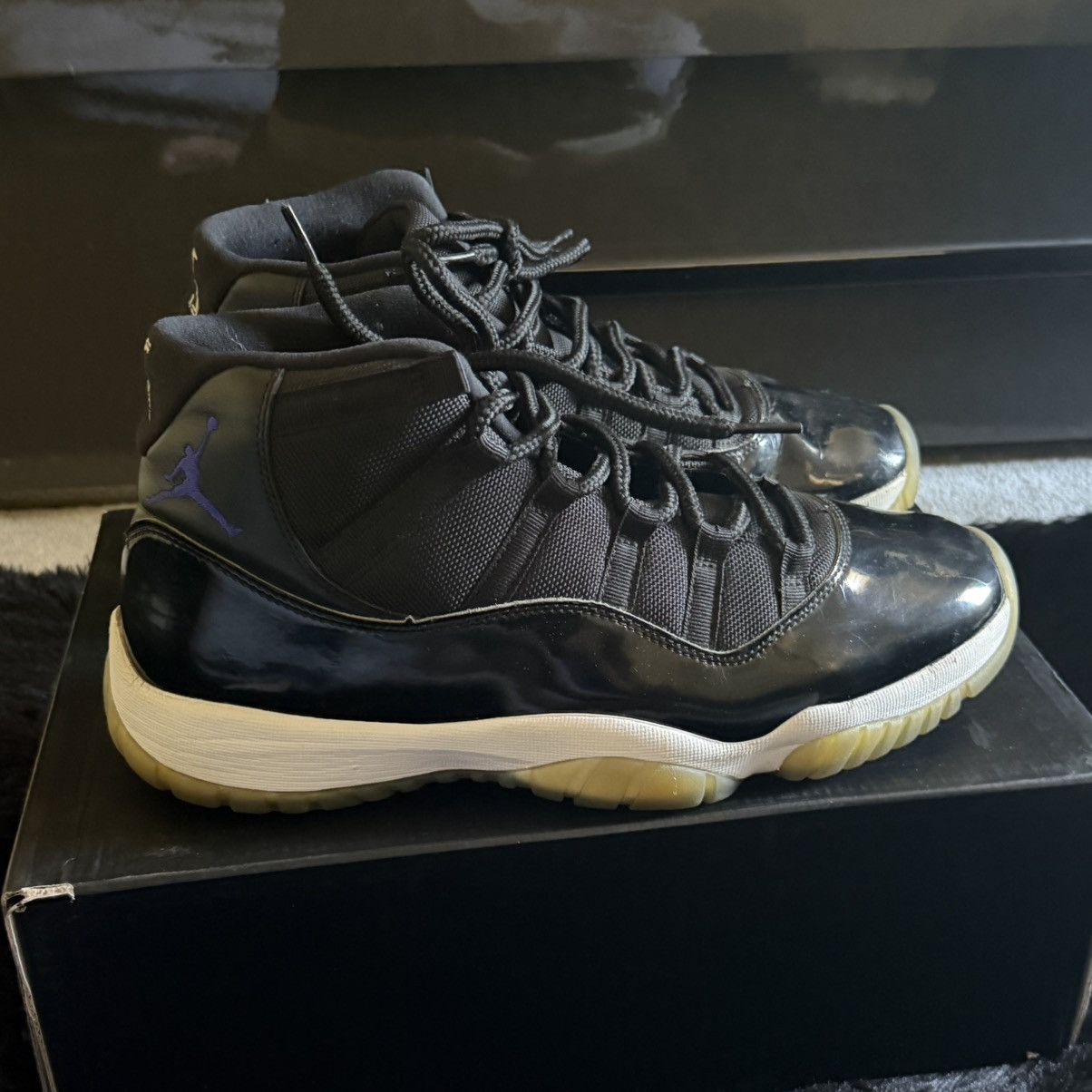 Jordan Brand Jordan 11's Space jams Size US 11.5 / EU 44-45 - 2 Thumbnail