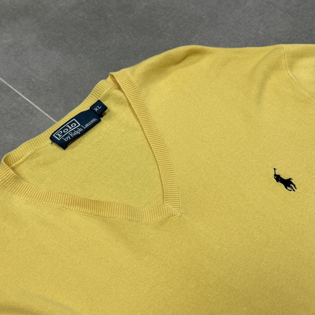 Polo Ralph Lauren × Vintage Polo Ralph Lauren V-Neck Sweater Pullover Men Size XL Size US XL / EU 56 / 4 - 7 Thumbnail