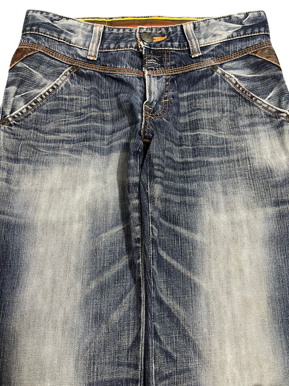 Edwin Vintage Edwin Blue Trip Faded Wash Style Loose Jeans Size US 30 / EU 46 - 3 Thumbnail