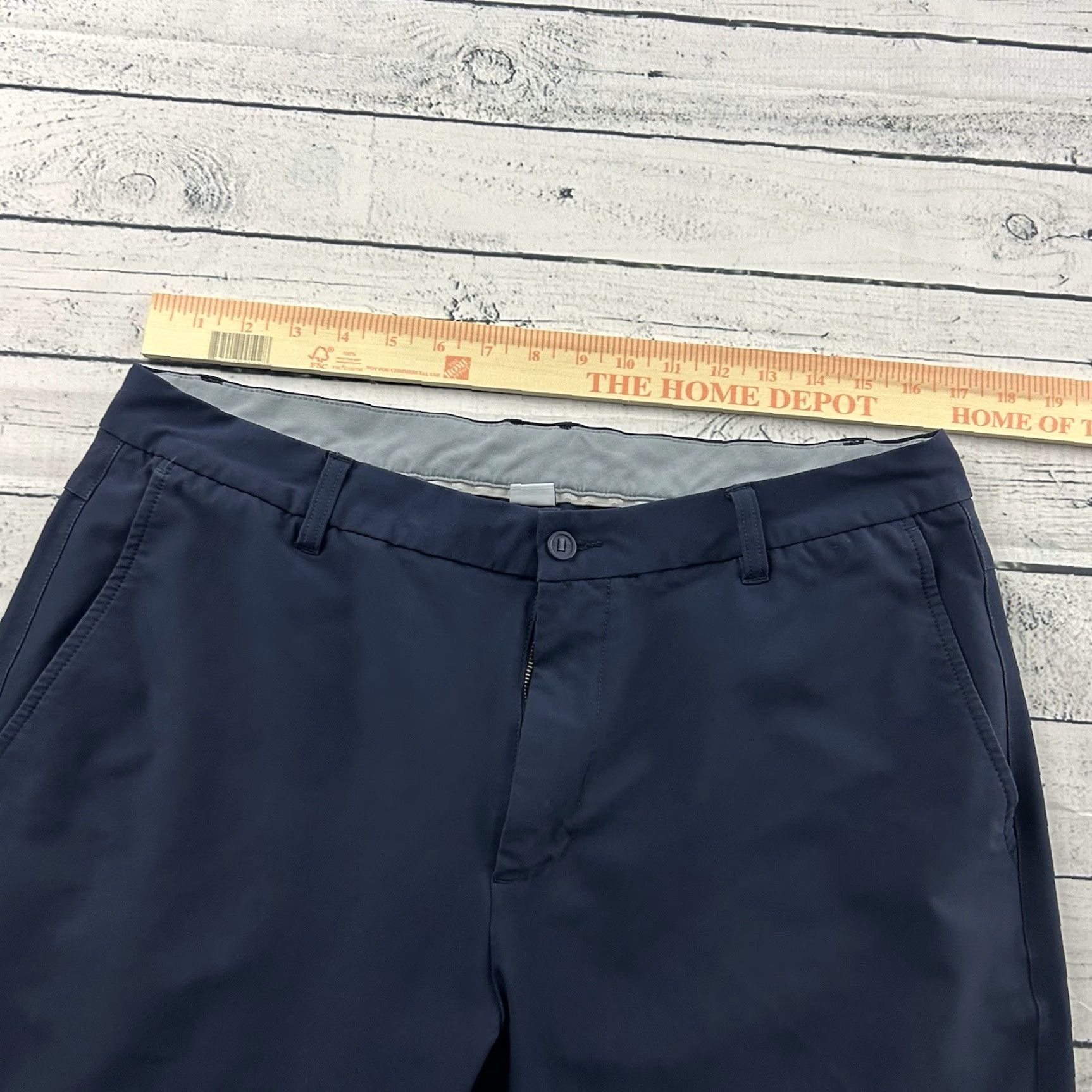Footjoy FootJoy Men's Pants 36x34 Blue Poly Spandex - Chino Bottoms - Blue FootJoy Pants Mens 36 34 Inseam 34 Size US 36 / EU 52 - 2 Thumbnail