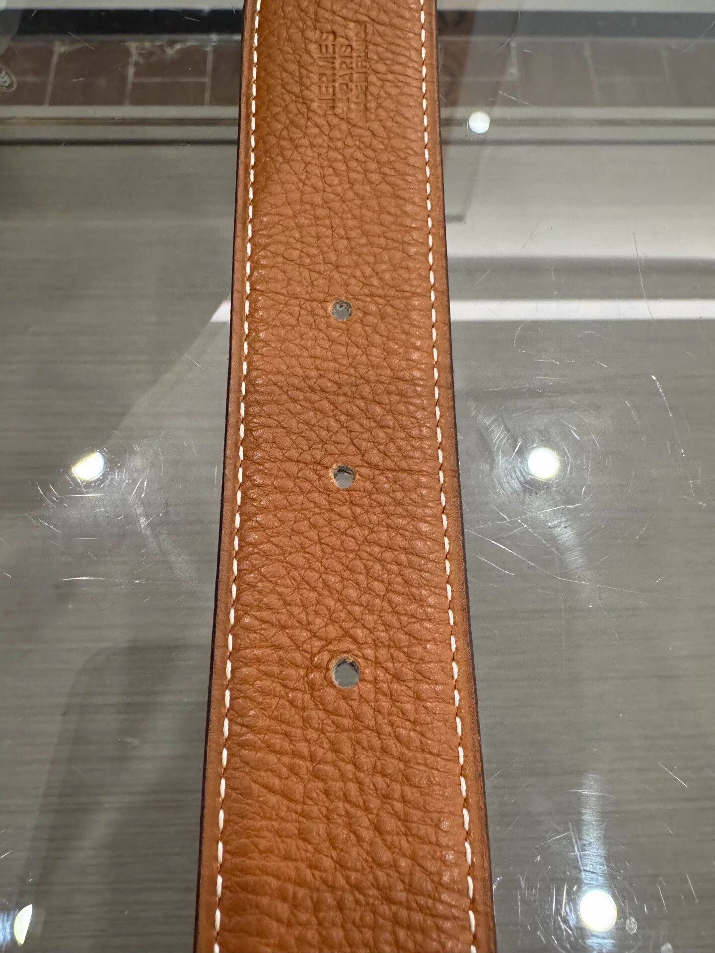 Hermes Hermes H belt black/brown 3.2cm 80 99 new Size ONE SIZE - 7 Thumbnail