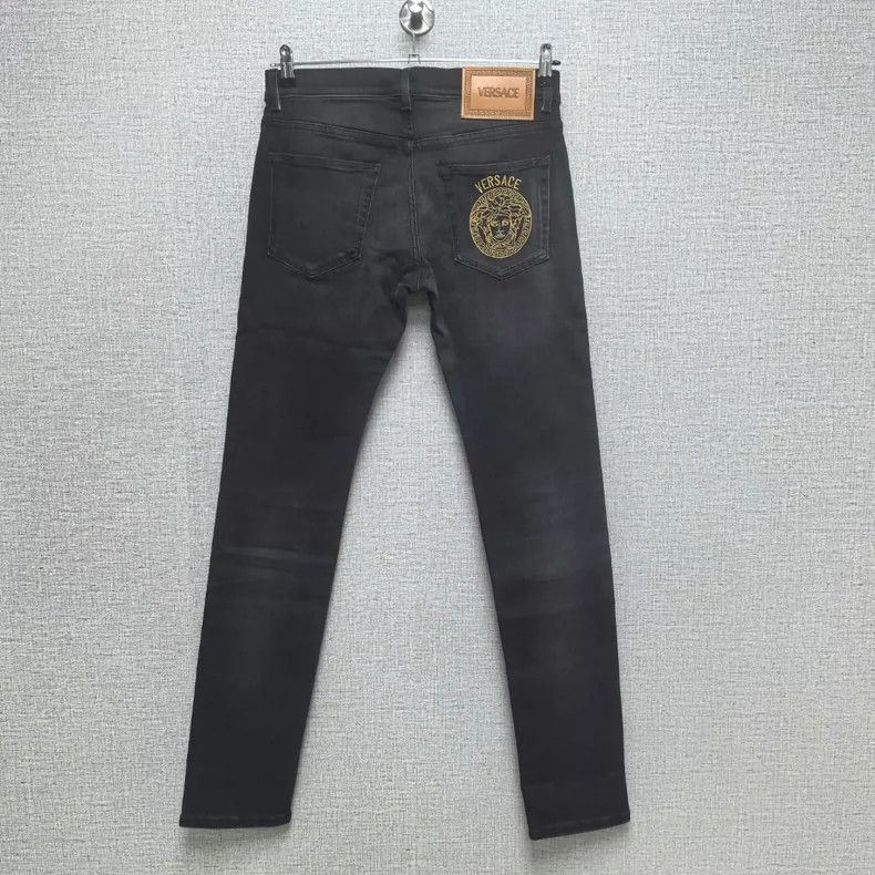 Versace Versace Embroidered Medusa men's jeans Size US 34 / EU 50 - 1 Thumbnail