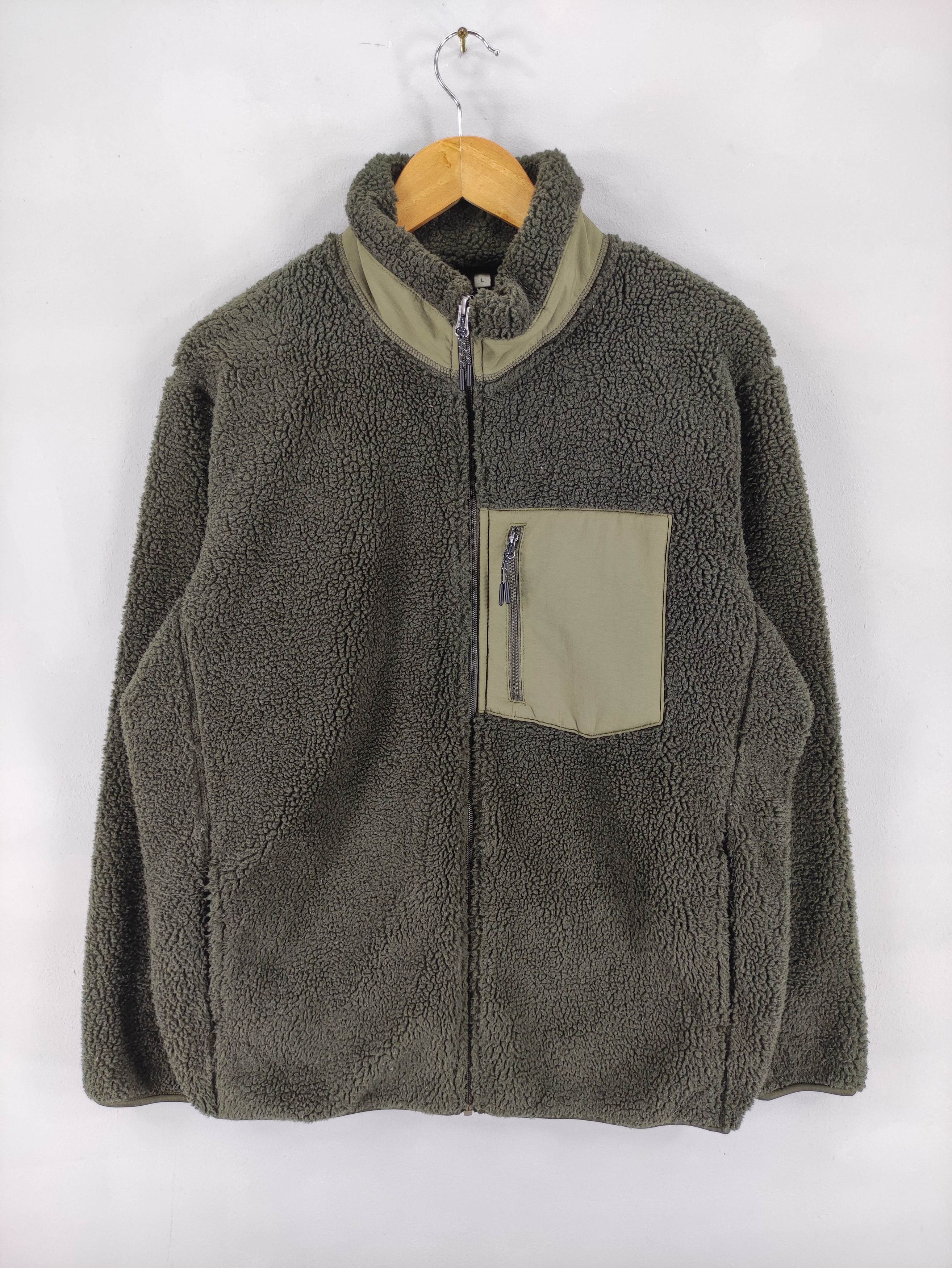 Japanese Brand Vintage TopValu Sherpa Jacket Zipper Size US L / EU 52-54 / 3 - 1 Thumbnail