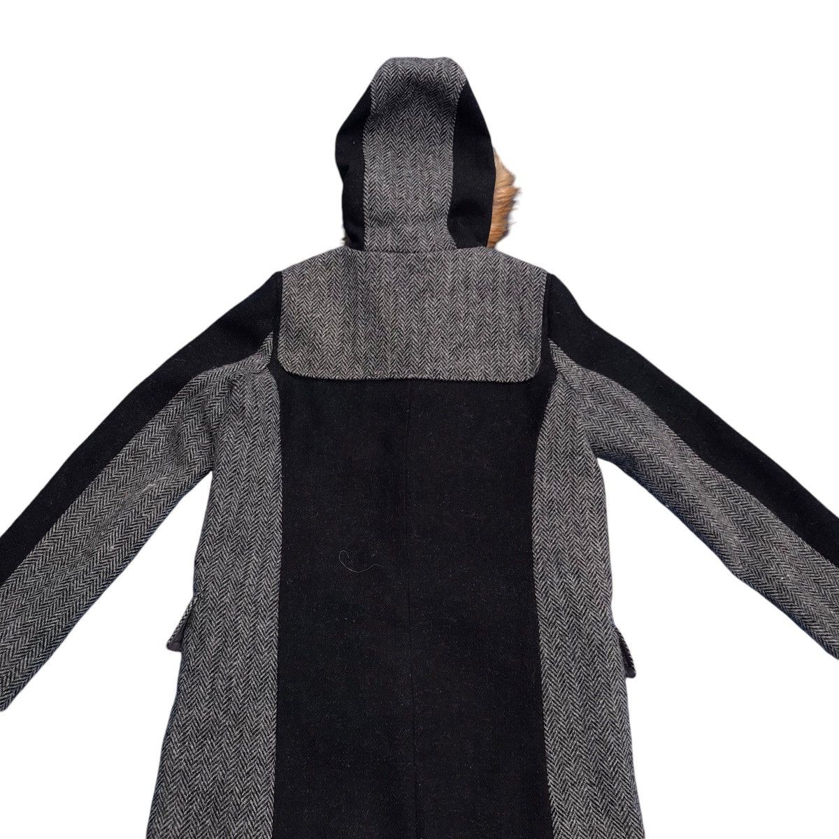 Harris Tweed LGB If Six Was Nine Style Harris Tweed Faux Fur Wool Jacket Size S / US 4 / IT 40 - 11 Thumbnail