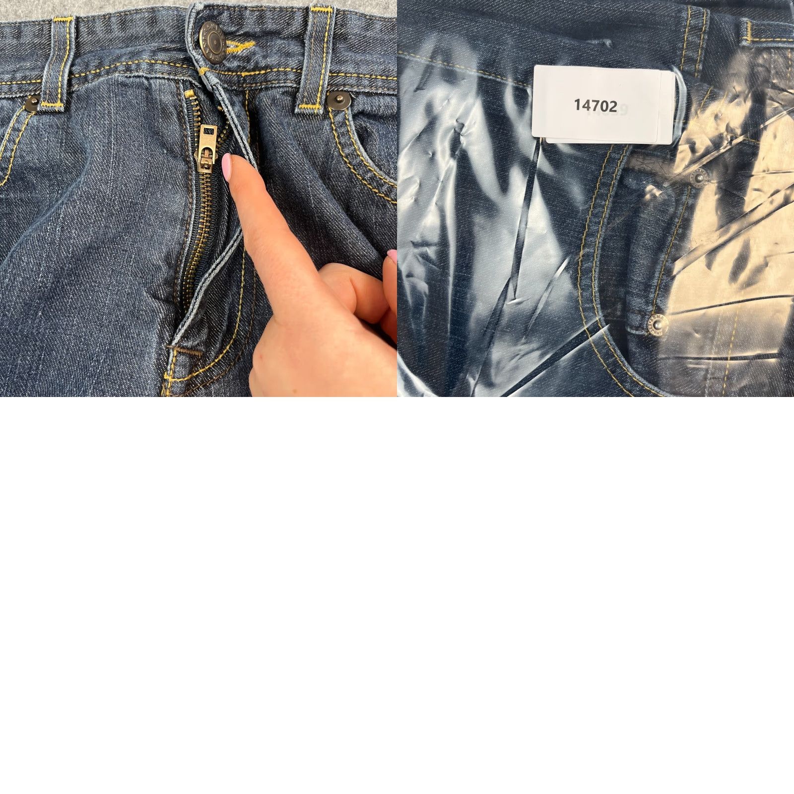 Armani Exchange Armani Exchange Jeans Straight 32 30 Dark Blue Indigo Raw Denim USA Made Mens Jeans Regular 32in Blue 5-Pocket Design Modern Casual Mens Size US 32 / EU 48 - 9 Thumbnail