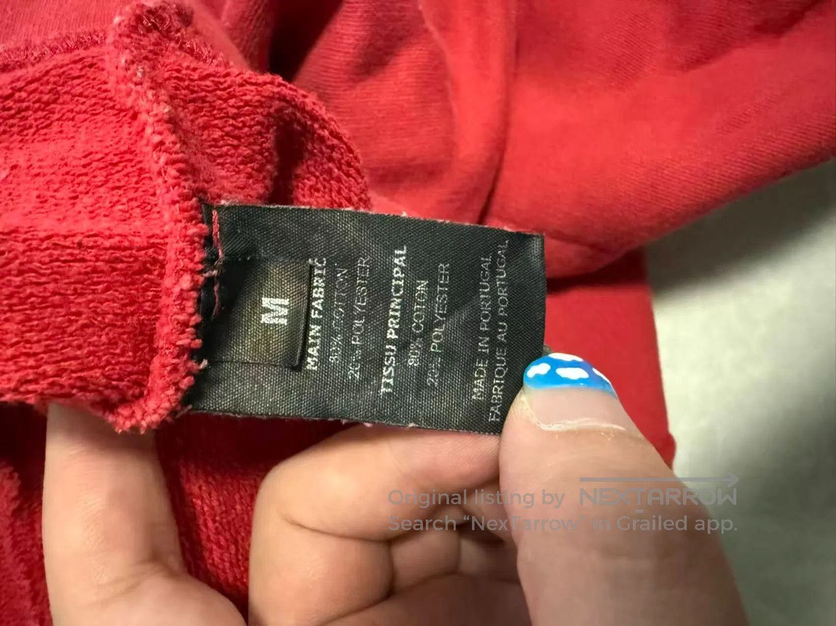 Vetements Vetements 2018 Women's Red Hoodie. Size M / US 6-8 / IT 42-44 - 3 Thumbnail