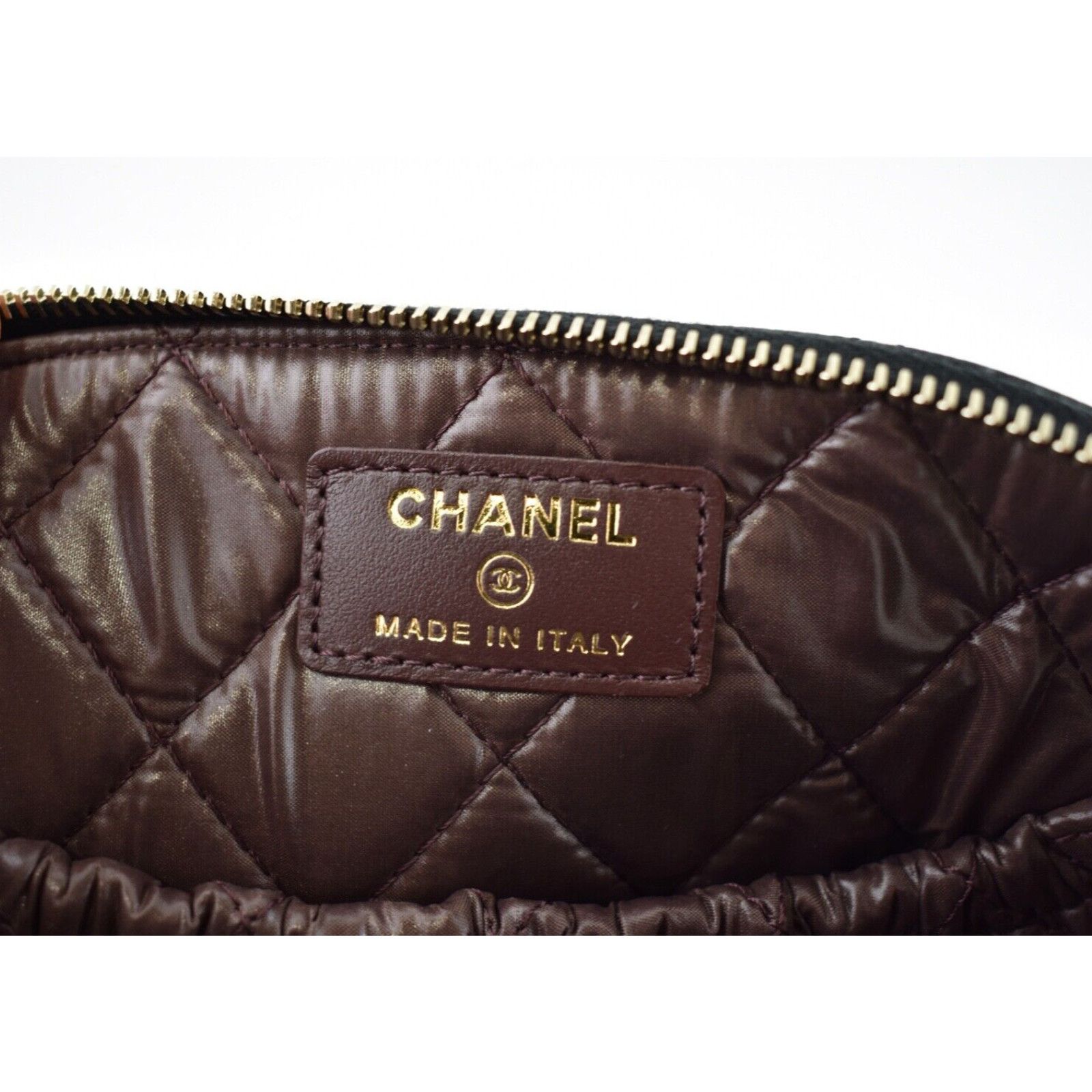 Chanel Chanel 24S Classic Zipped Pouch Makeup Toiletry Clutch Bag Size ONE SIZE - 11 Thumbnail