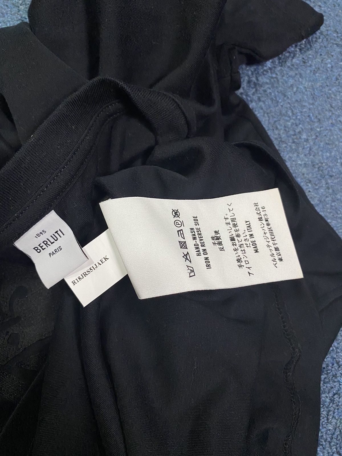Berluti Berluti Big Logo Shirt Size US XXL / EU 58 / 5 - 4 Thumbnail