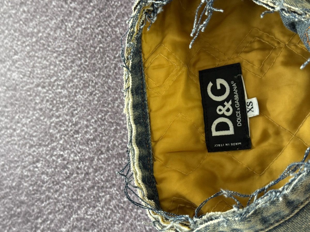 Dolce & Gabbana D&G Dolce & Gabbana 00s Archival Camo Denim Jacket Size XS / US 0-2 / IT 36-38 - 10 Thumbnail