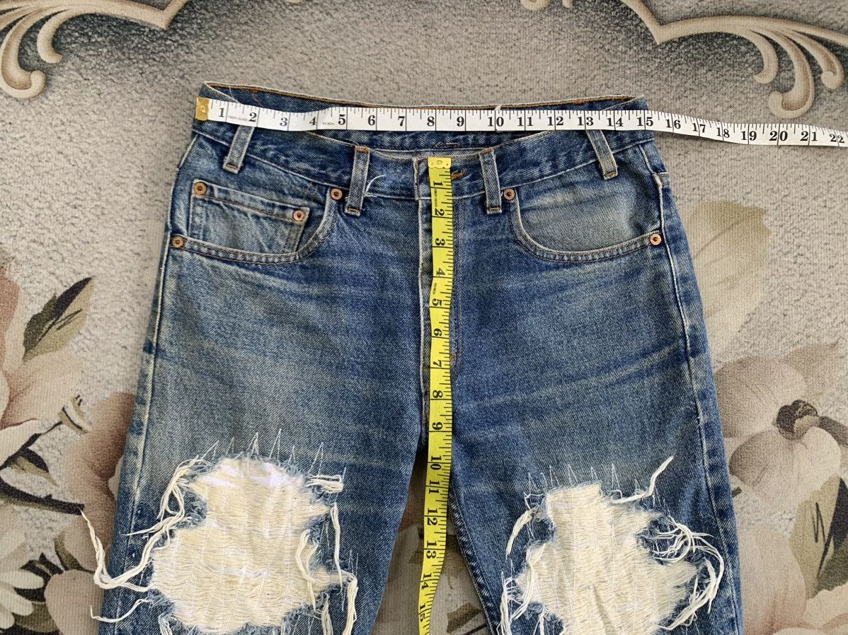 Levi's Levis Distressed 517 Sample Boot Cut Denim Pant Made in Usa Size US 30 / EU 46 - 18 Thumbnail