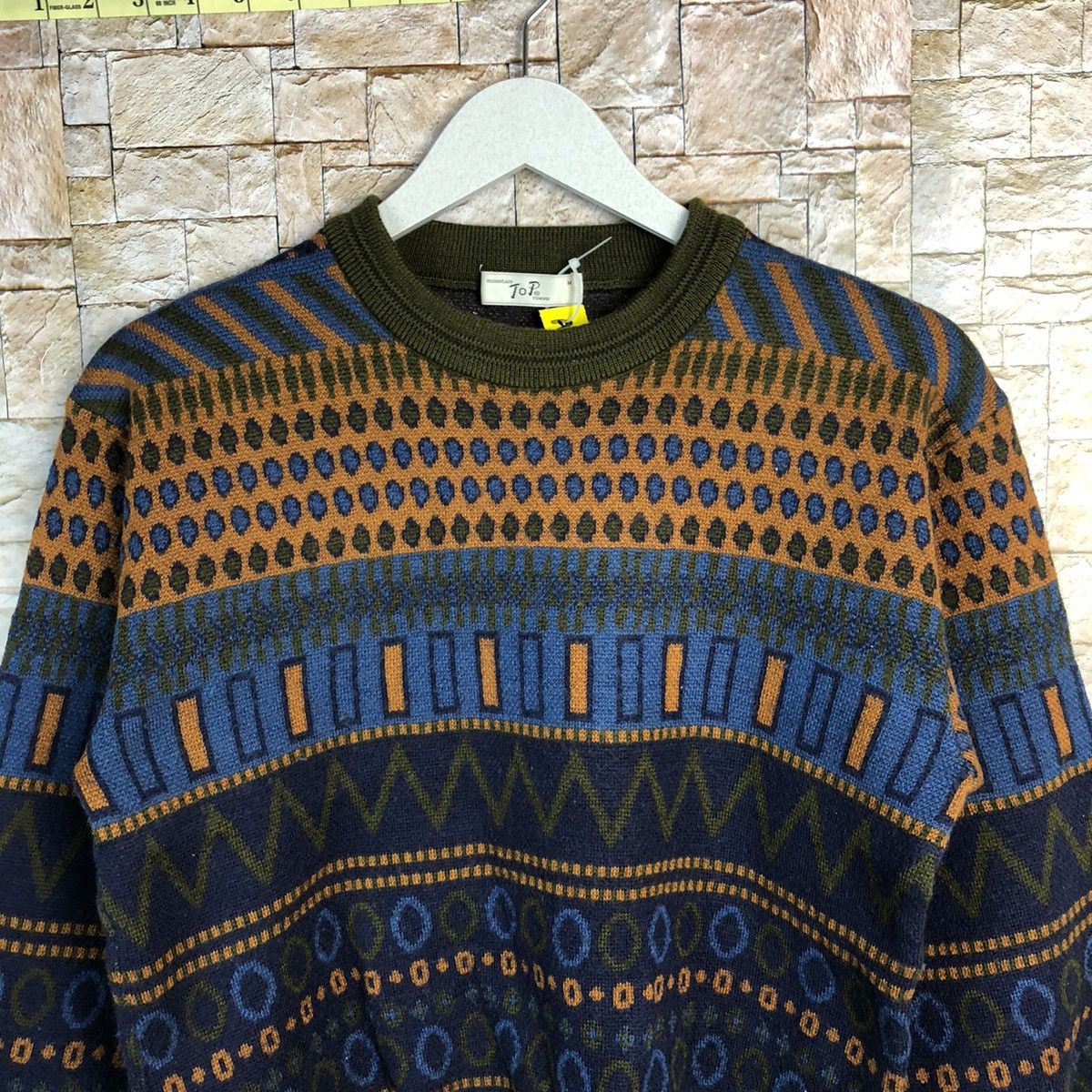 Japanese Brand DL Top Tokyo Brown vintage Knitwear #A256 Size US XS / EU 42 / 0 - 5 Thumbnail