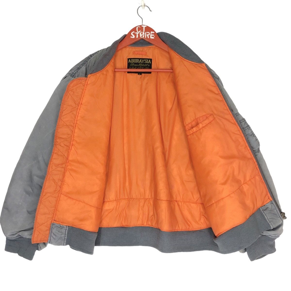 Vintage Vintage Aburaysia Base Spirit Aircraft Jacket Military Size US L / EU 52-54 / 3 - 3 Thumbnail