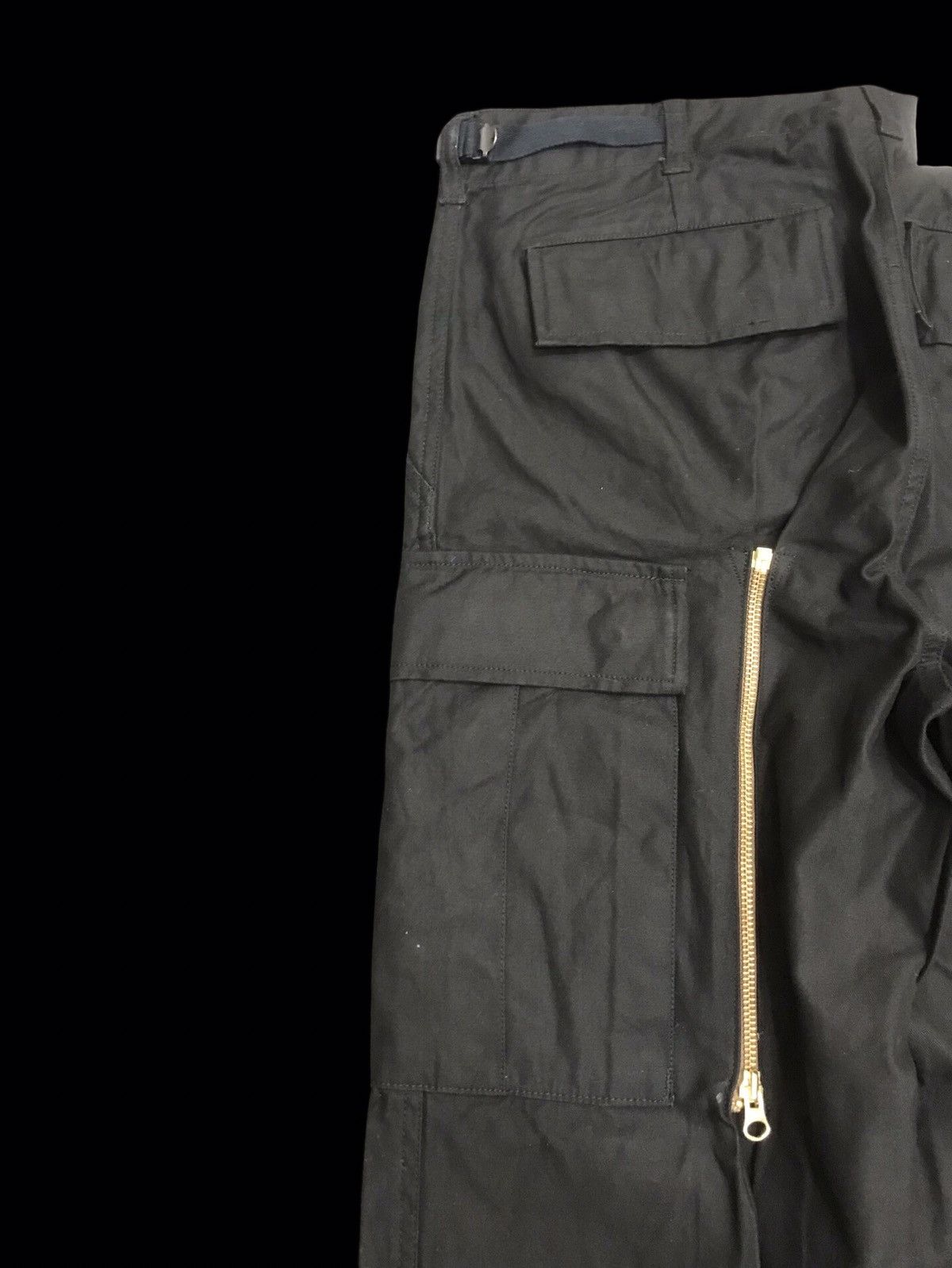 Japanese Brand 💥AVANT GARDE💥ROM Japan Archiva Multizipper Cargo Pant F175 Size US 31 - 9 Thumbnail