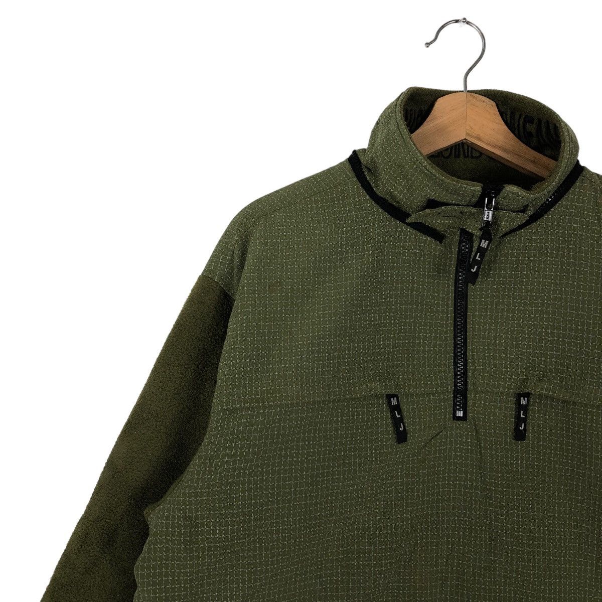 Japanese Brand 🔥90’s Fleece Jacket Sherpa Michiko London Jeans Military Size US M / EU 48-50 / 2 - 7 Thumbnail