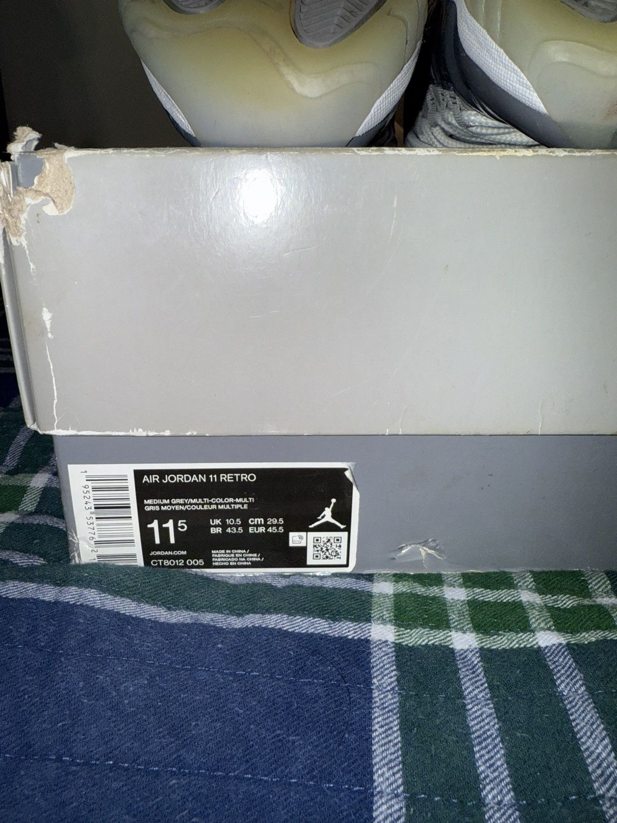 Jordan Brand Jordan 11 “Cool Grey” Size 11.5 Size US 11.5 / EU 44-45 - 6 Thumbnail