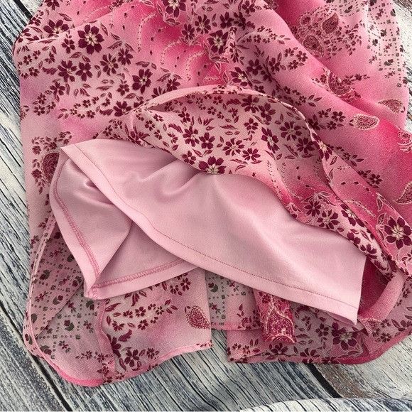 Vintage Vintage 90’s “Scarlett” Pink Floral Slip Dress Size M / US 6-8 / IT 42-44 - 5 Thumbnail