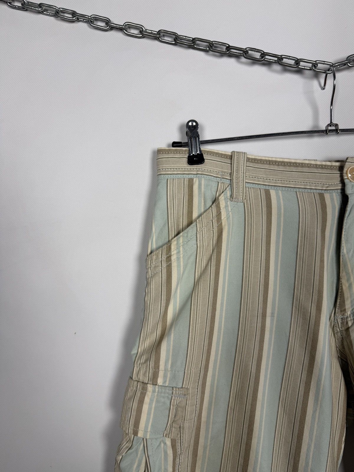 Napapijri Napapijri Vintage Cargo Striped Shorts Outdoor Size 36 Size US 36 / EU 52 - 3 Thumbnail
