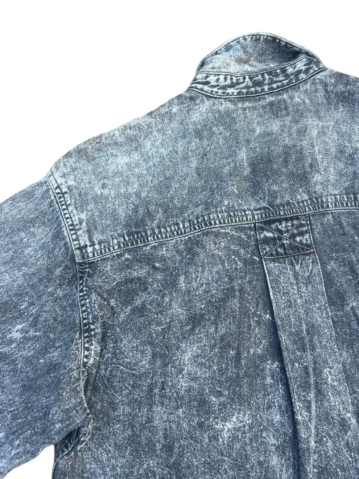 Edwin Vintage Edwin Japan Acid Washed Double Pocket Oversize Shirt Size US M / EU 48-50 / 2 - 6 Thumbnail