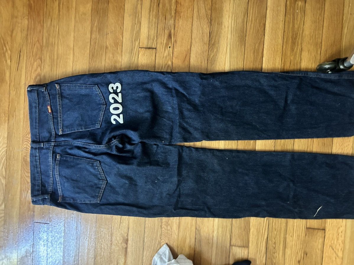 Asspizza FATHER STEVE X ASSPIZZA PUFF PRINT DENIM Size US 32 / EU 48 - 4 Thumbnail