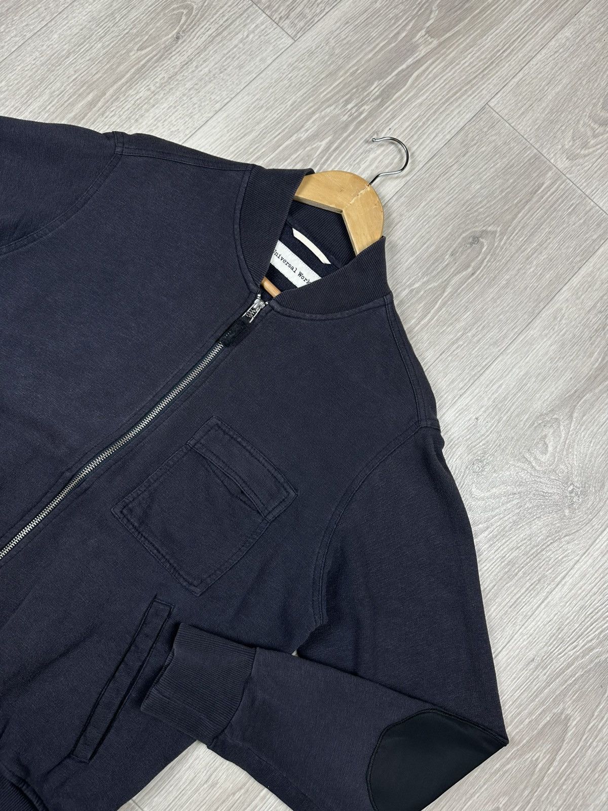 Universal Works Universal Works Double Zip Bomber Sweatshirt Size US M / EU 48-50 / 2 - 2 Thumbnail