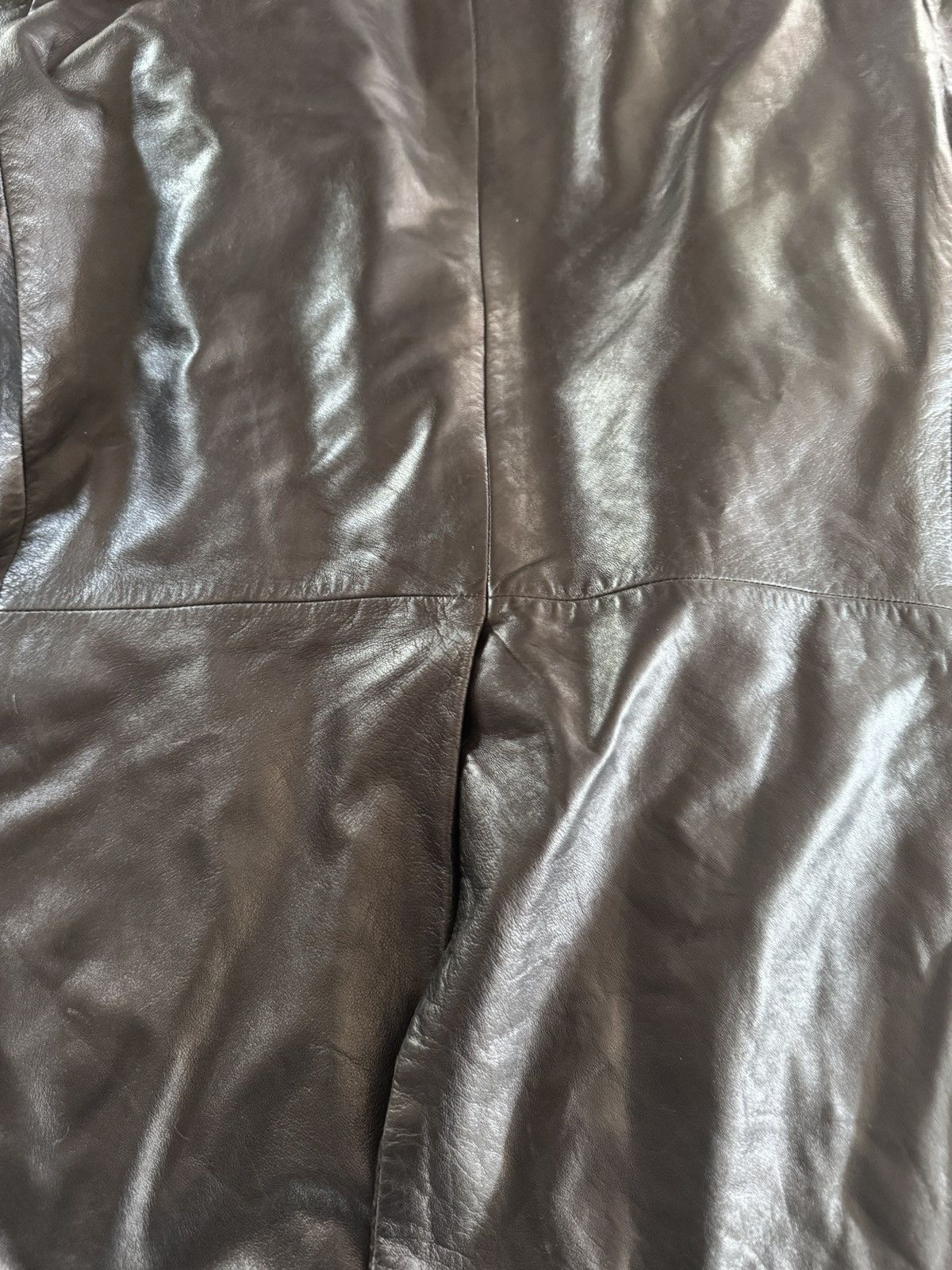 Hugo Boss Hugo Boss 3-Button Lambskin Leather Blazer Jacket (46R) Size US XL / EU 56 / 4 - 10 Thumbnail