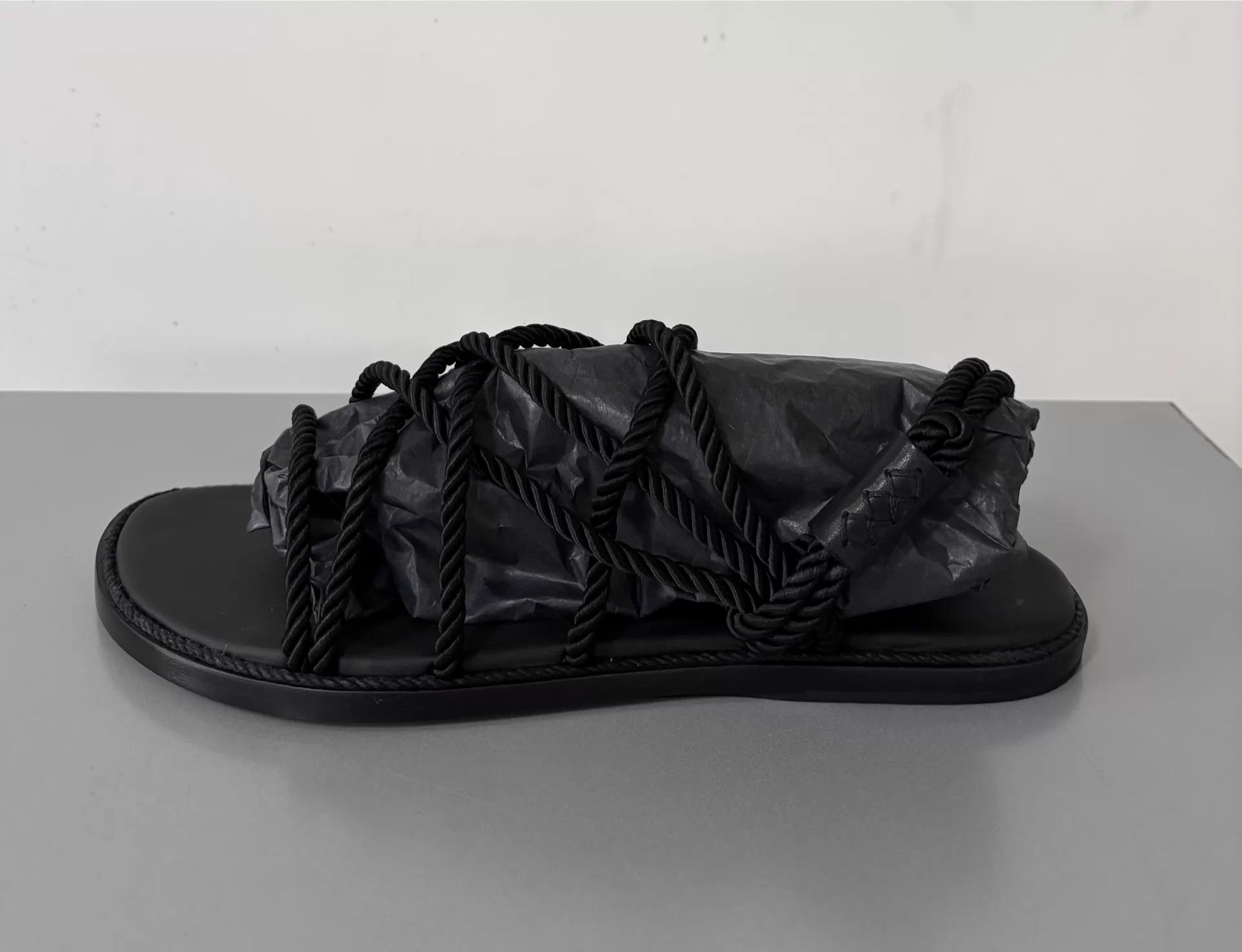Ann Demeulemeester Ann Demeulemeester 20ss Men's Strappy Sandal 42 NIB Size US 9 / EU 42 - 3 Thumbnail