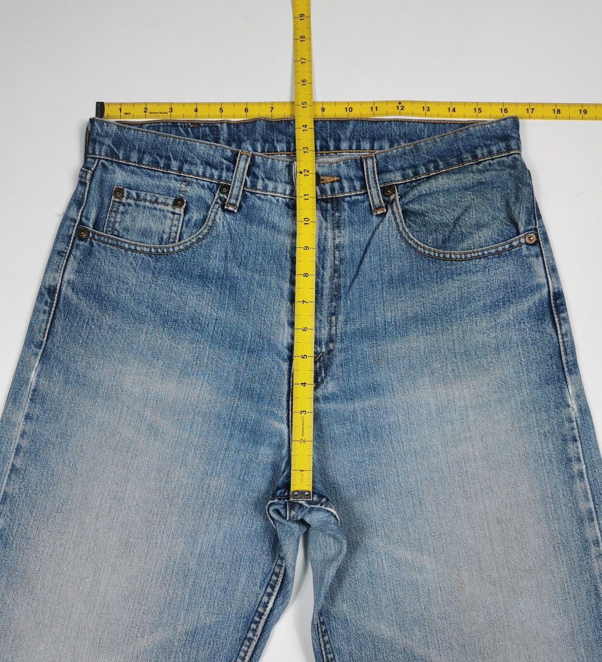 Levi's Vintage 90s Levis 512 Distressed Denim Jeans. Size US 33 - 10 Thumbnail