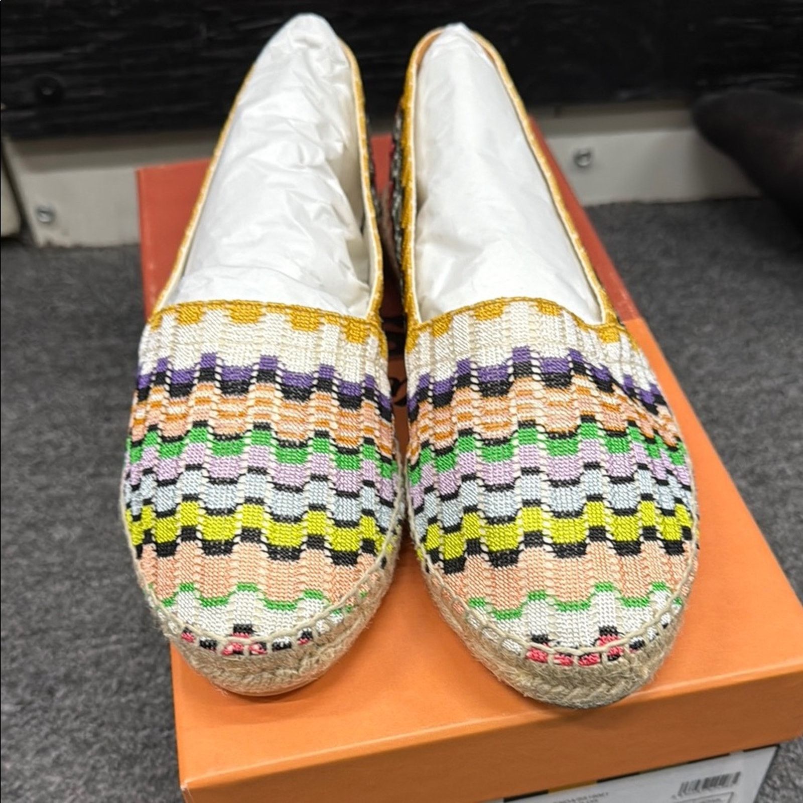 Missoni NWT Missoni Colorful Women's Espadrille sneakers Siz 38 US 8 Size US 8 / IT 38 - 1 Thumbnail