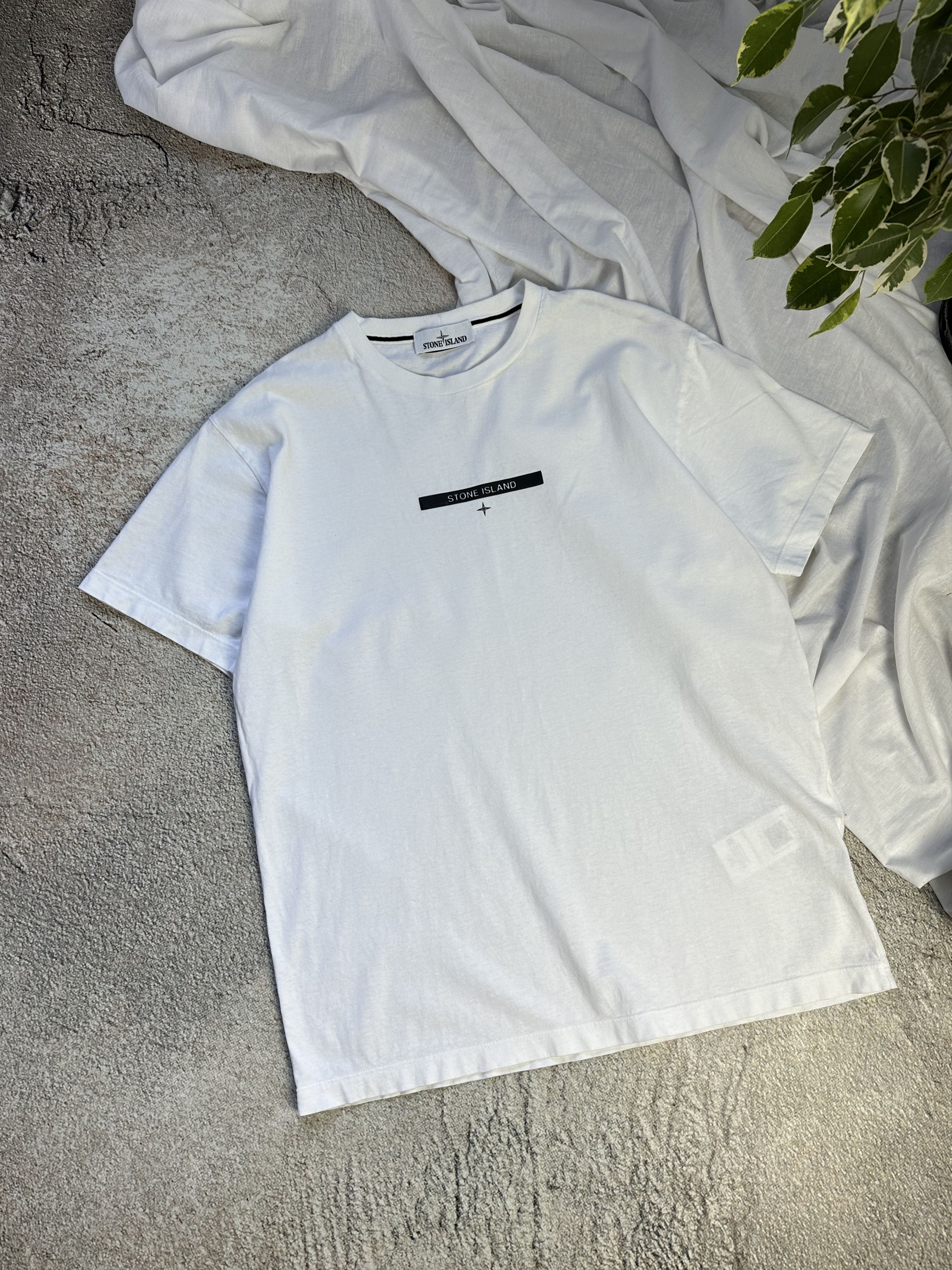 Stone Island Stone Island tshirt white Size US XL / EU 56 / 4 - 2 Thumbnail