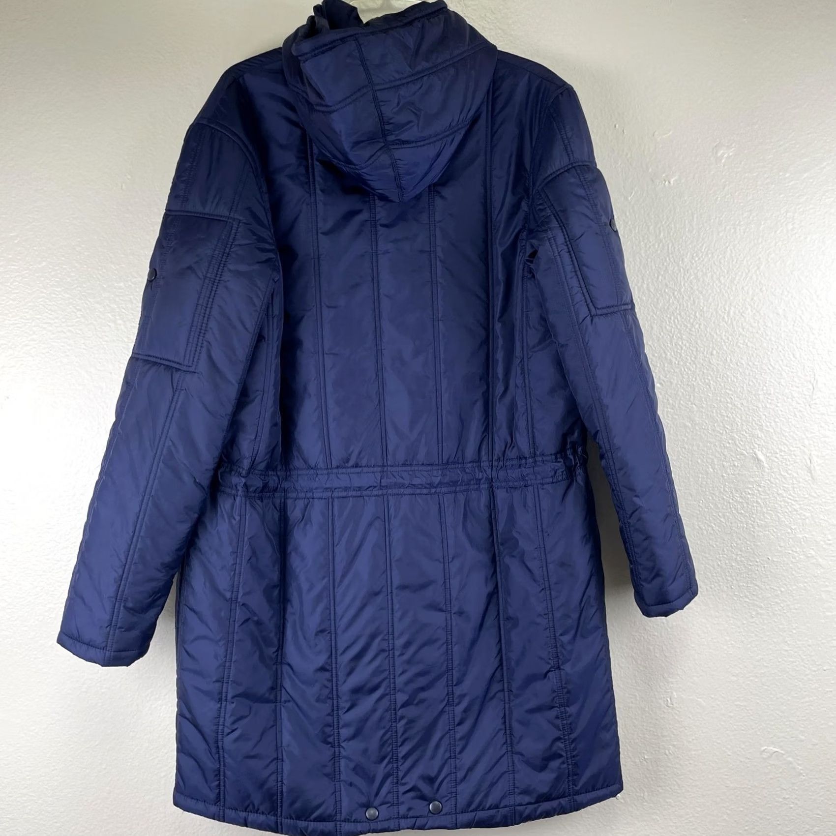 Henrik Vibskov Henrik Vibskov Jacket M Navy Quilted Parka Fall Thermore Puffer AW17-M616 BF Mens Size US M / EU 48-50 / 2 - 2 Thumbnail
