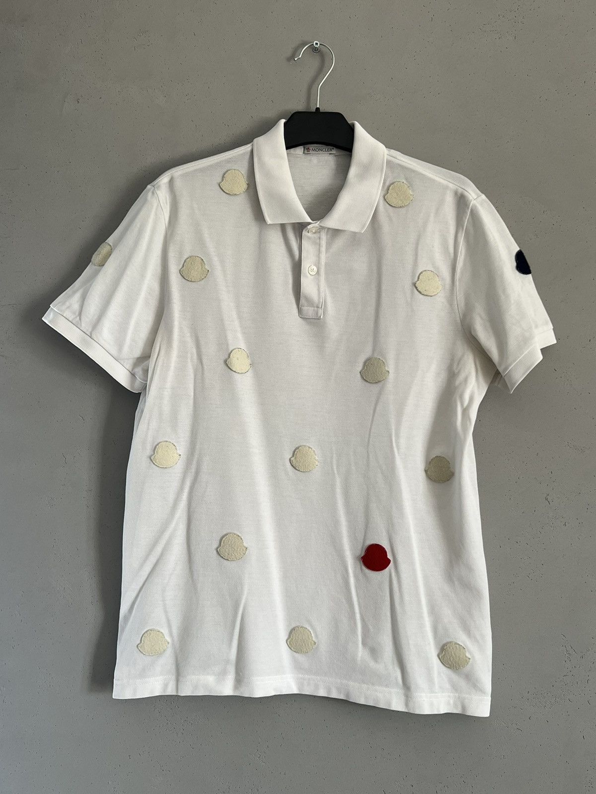 Designer × Moncler × Moncler Genius Moncler Multi Logo Polo T-shirt Size US M / EU 48-50 / 2 - 1 Thumbnail