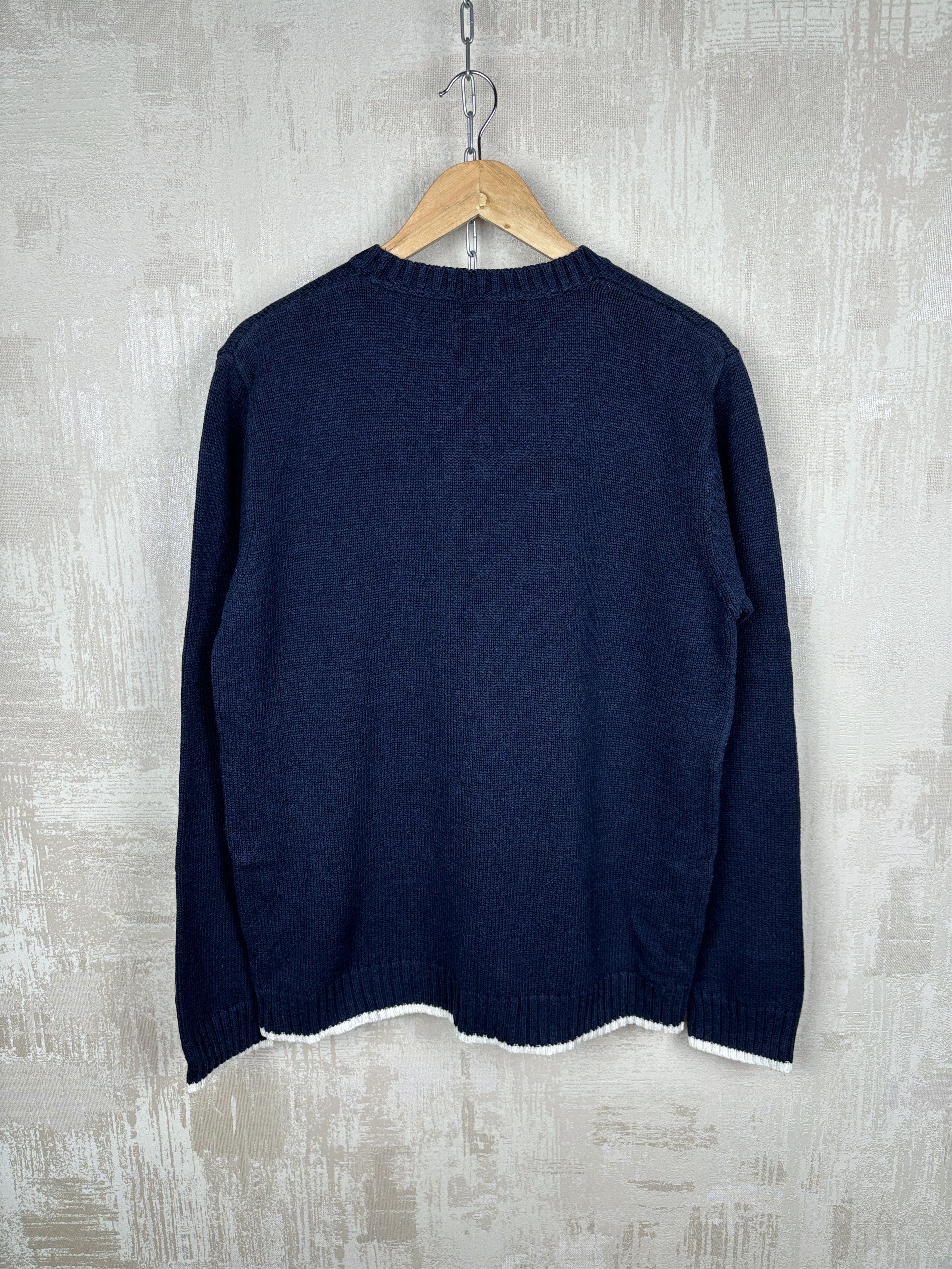 Gant × Vintage Gant Vintage Big Logo Knit Sweater Size US L / EU 52-54 / 3 - 12 Thumbnail