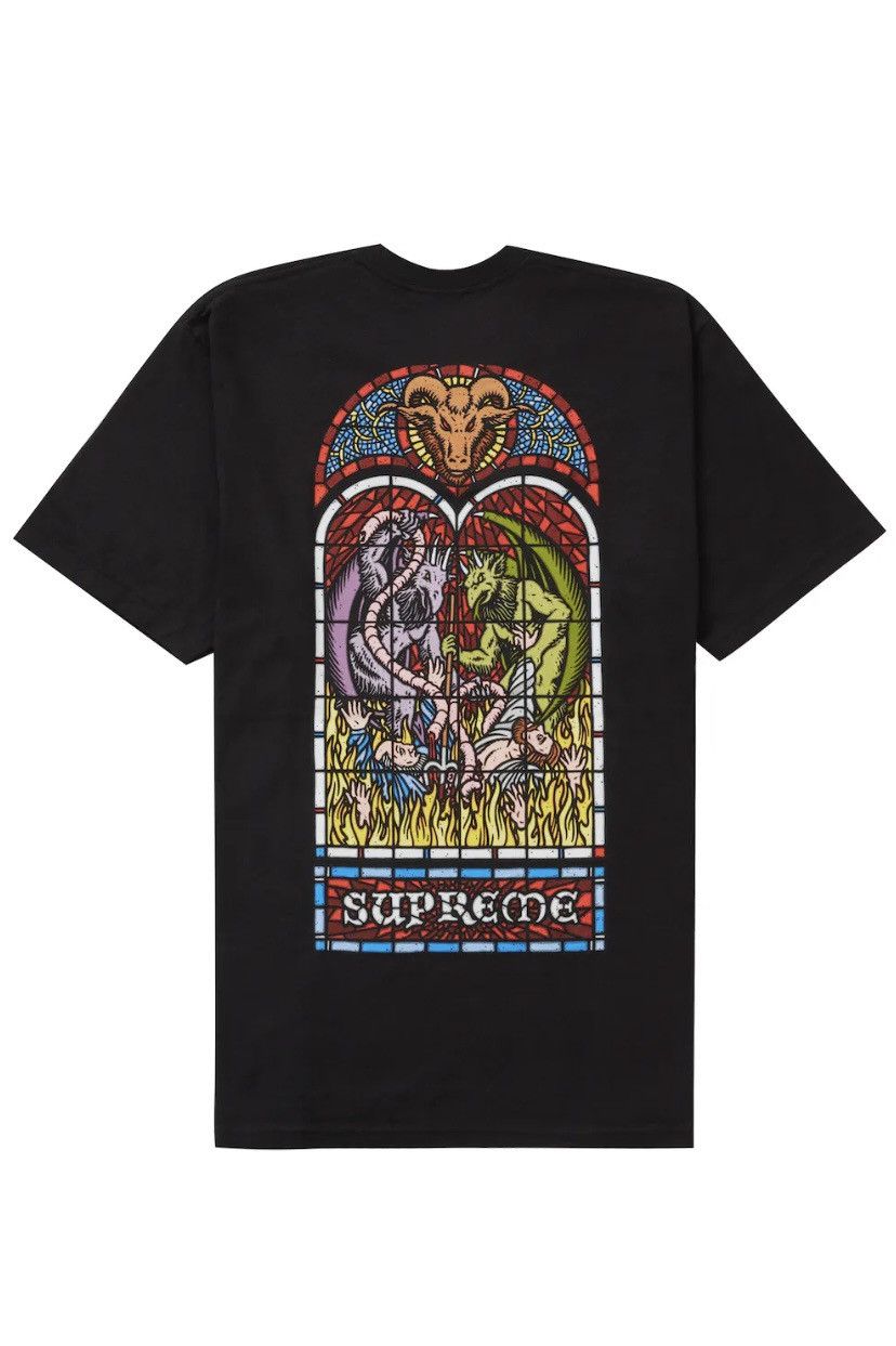 image of Supreme Worship Tee in Black, Men's (Size XL)