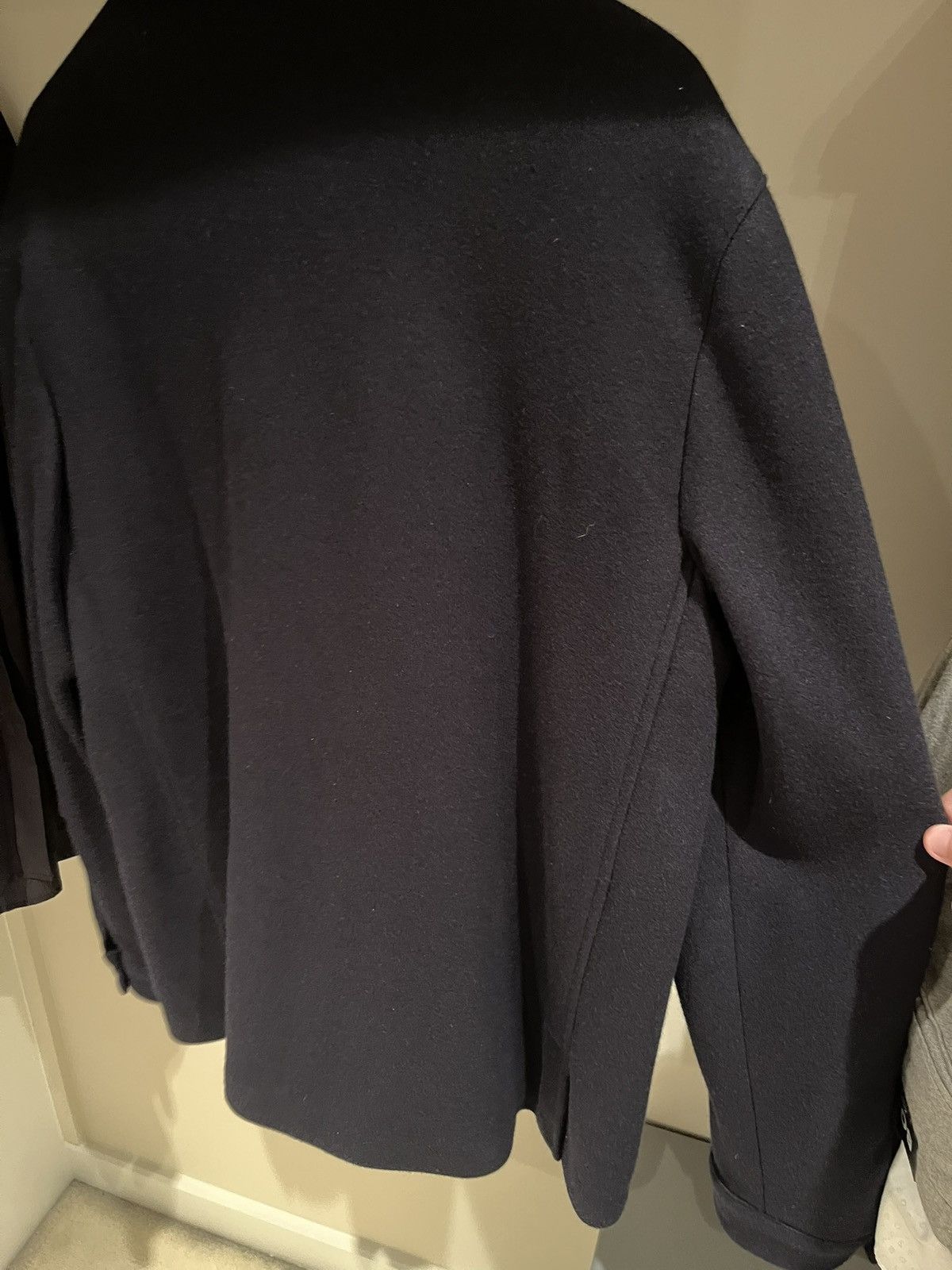 Z Zegna Zegna Wool & Cashmere Alpe Chore Jacket Navy Blue New+Tags Size US XL / EU 56 / 4 - 11 Thumbnail