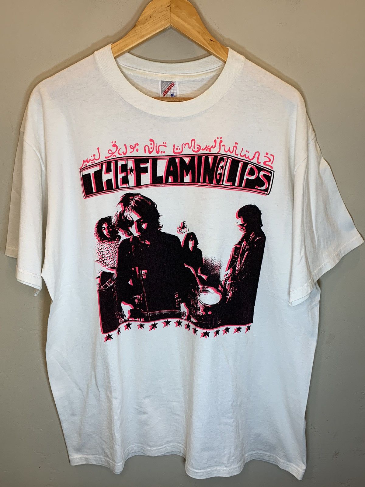 Band Tees *RARE* Vintage 80’s The Flaming Lips Orgasm Skull Band Shirt Size US XL / EU 56 / 4 - 1 Thumbnail