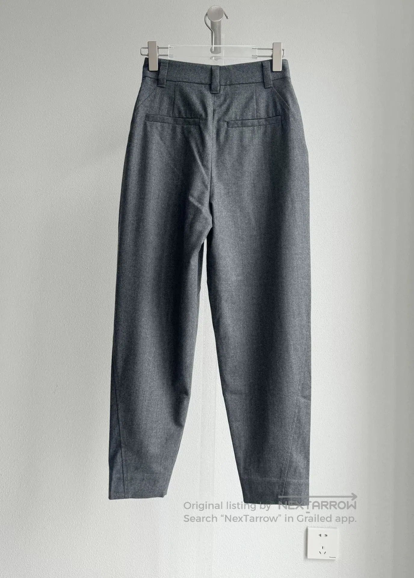 Brunello Cucinelli Brunello Cucinelli Women's Wool Trousers. Size 37" - 2 Thumbnail