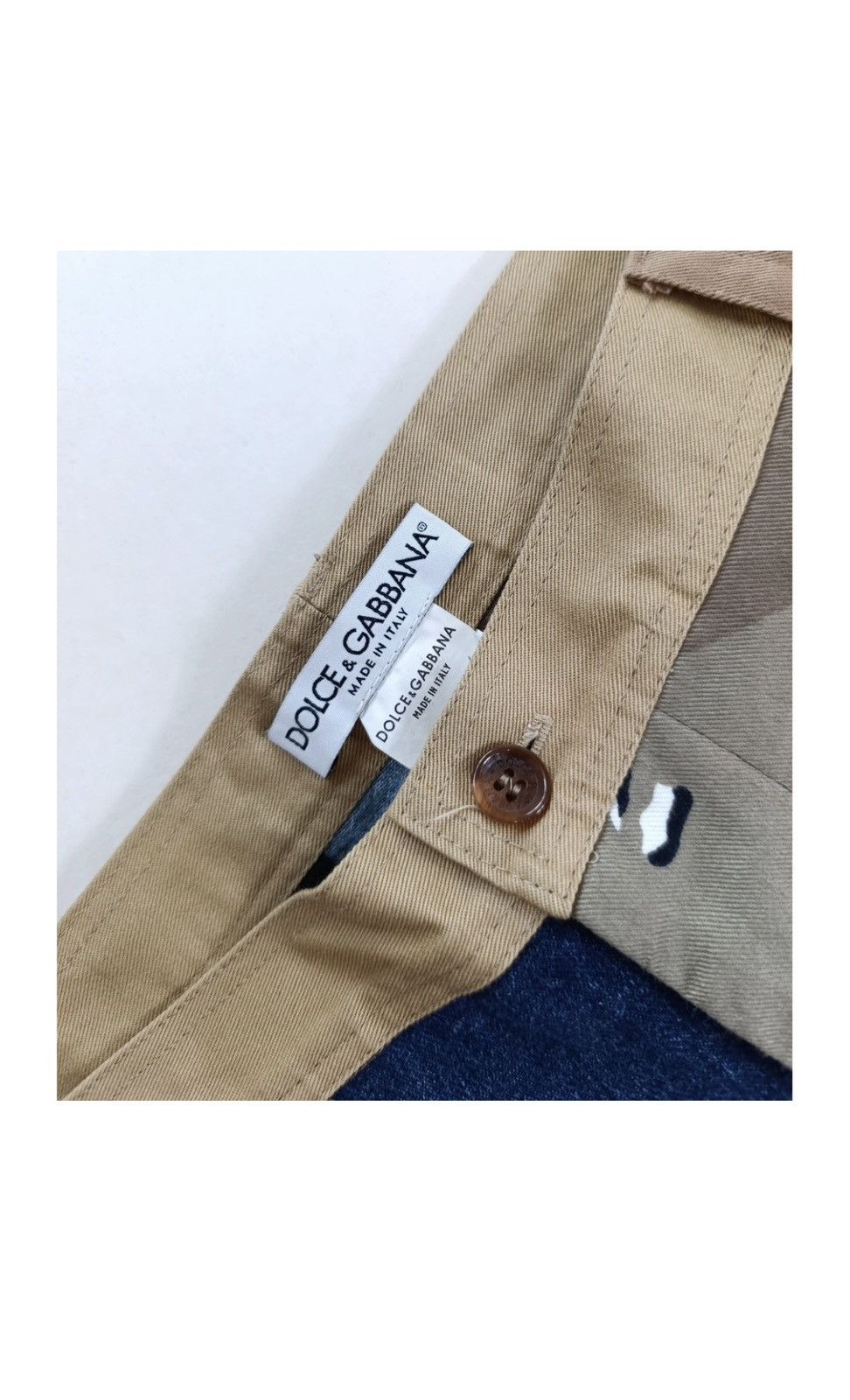 Dolce & Gabbana × Vintage Dolce&Gabbana Patchwork Pants Size US 36 / EU 52 - 3 Thumbnail