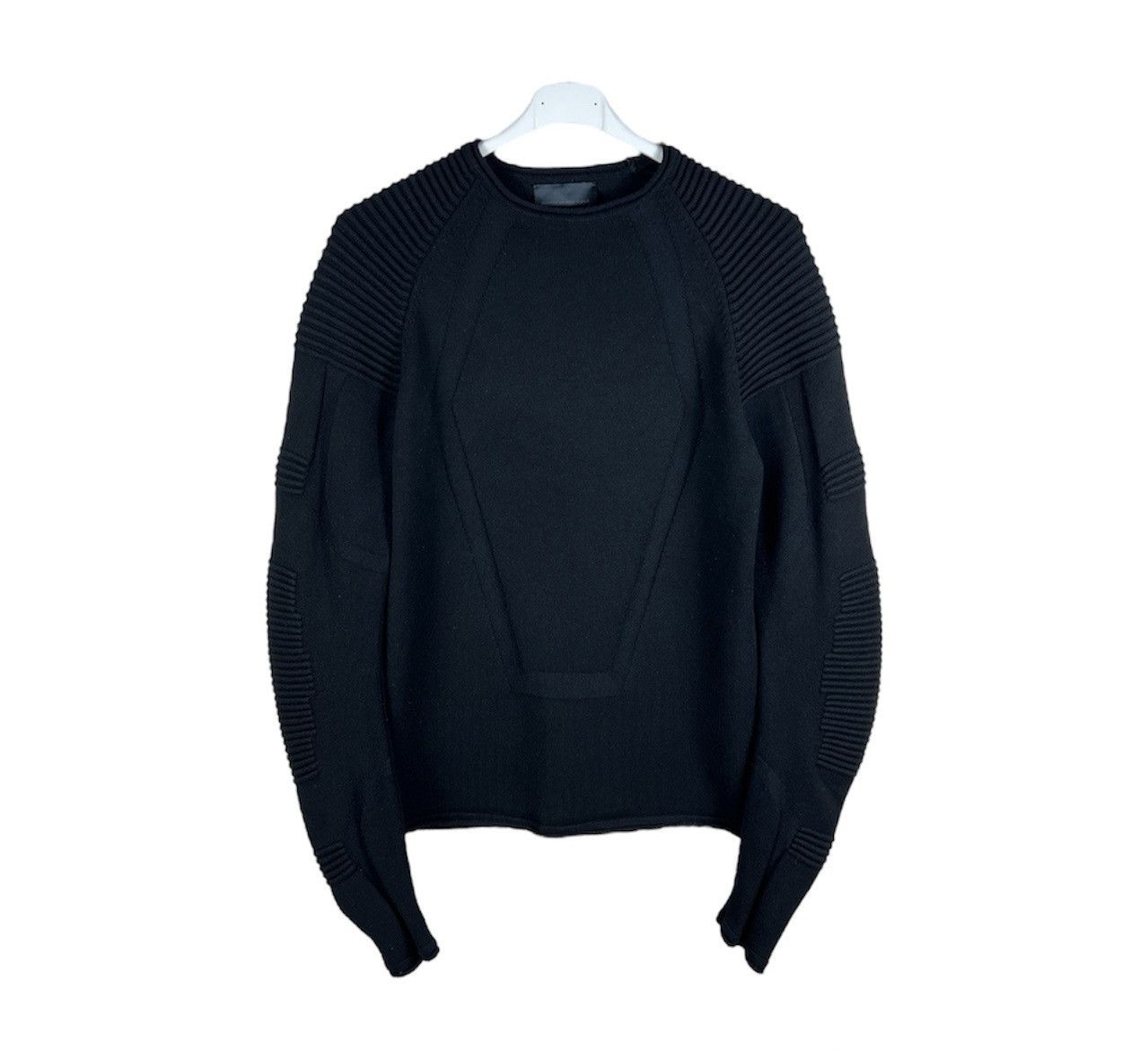 Diesel Black Gold Diesel Black Gold rayon viscose armor ribbed sweater jumper Size US S / EU 44-46 / 1 - 1 Thumbnail