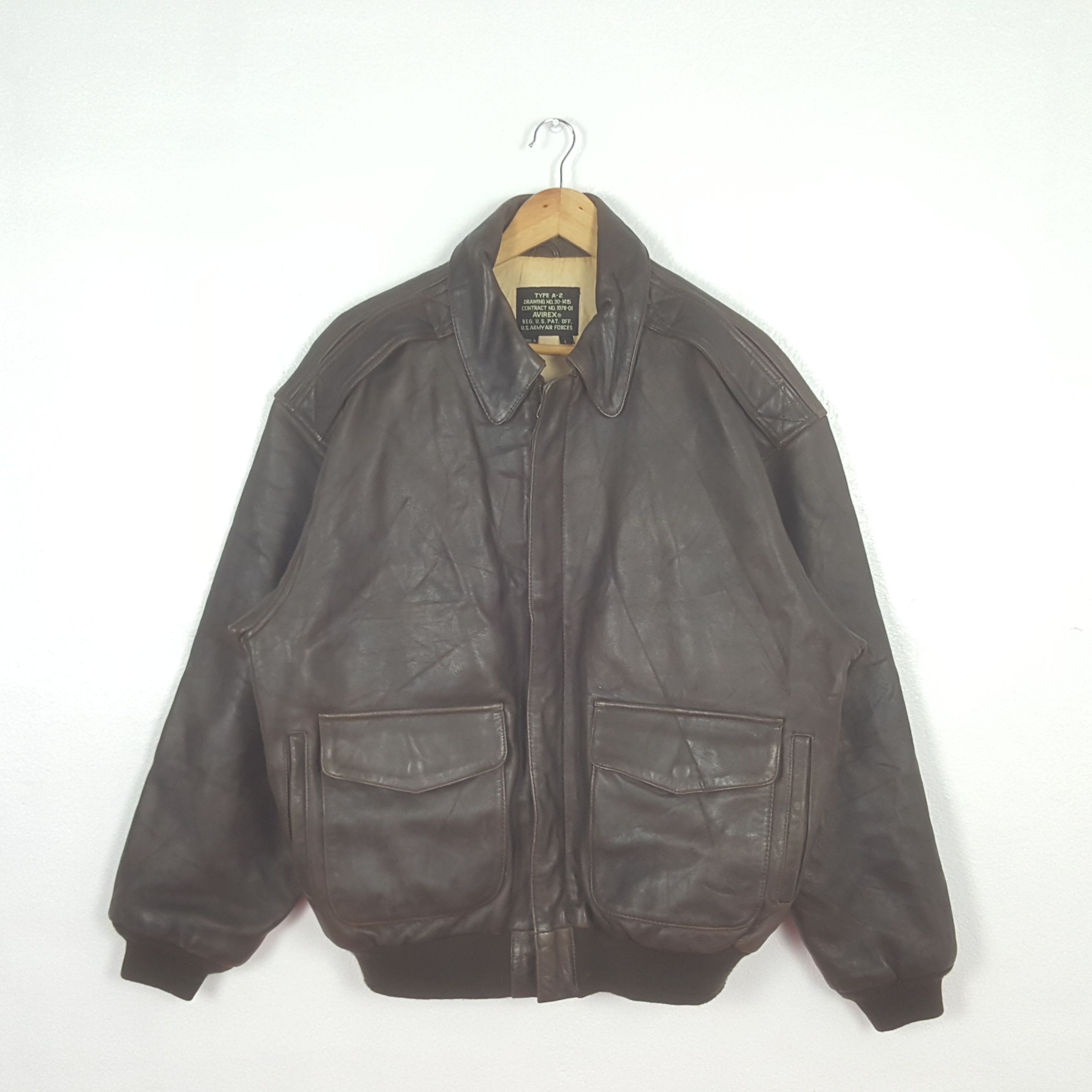 Avirex Vintage Avirex Italy Leather Jacket C311N3 Size US XL / EU 56 / 4 - 3 Thumbnail