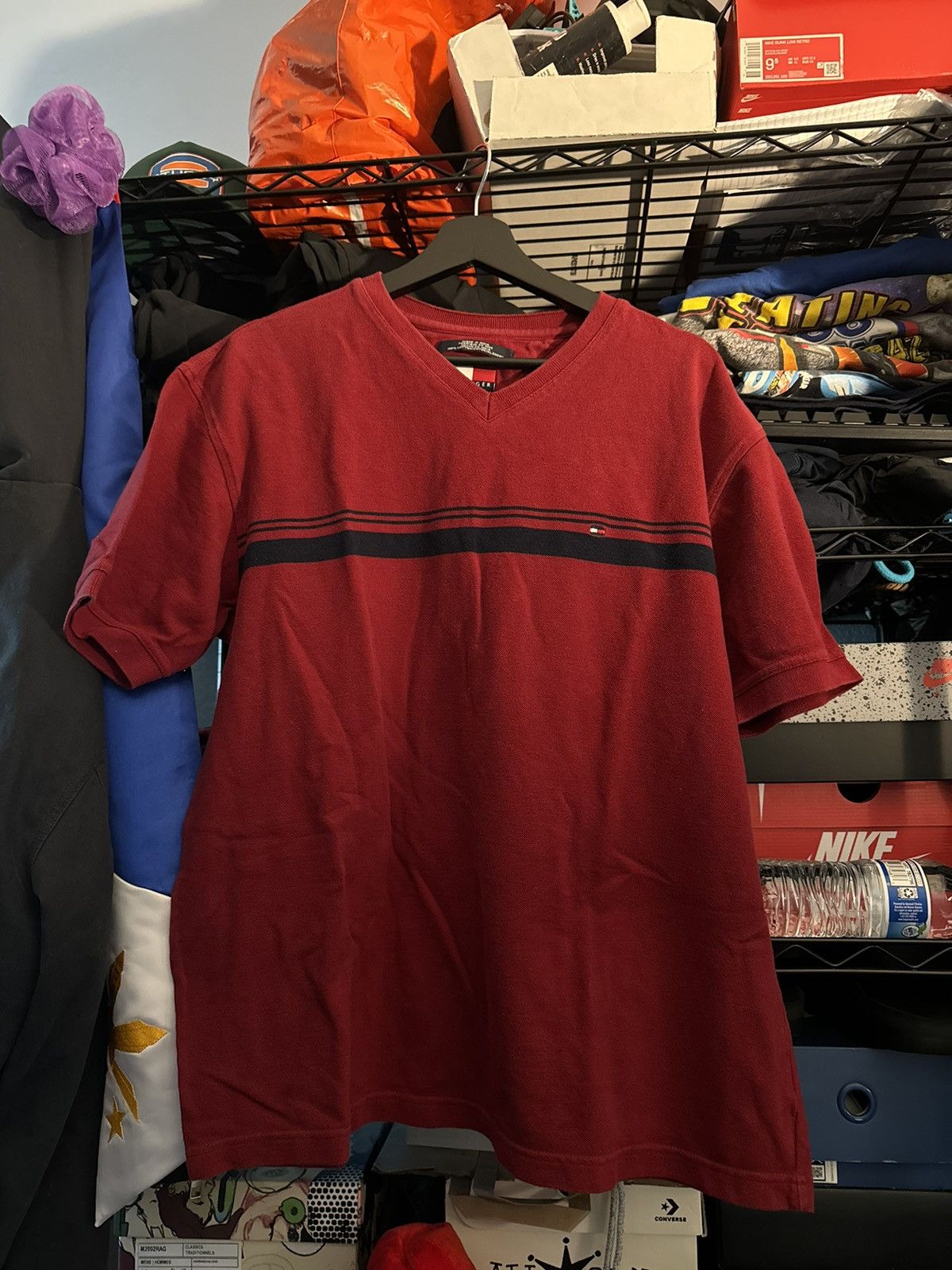 Tommy Hilfiger × Vintage Vintage Tommy Hilfiger T-shirt Size US L / EU 52-54 / 3 - 4 Thumbnail
