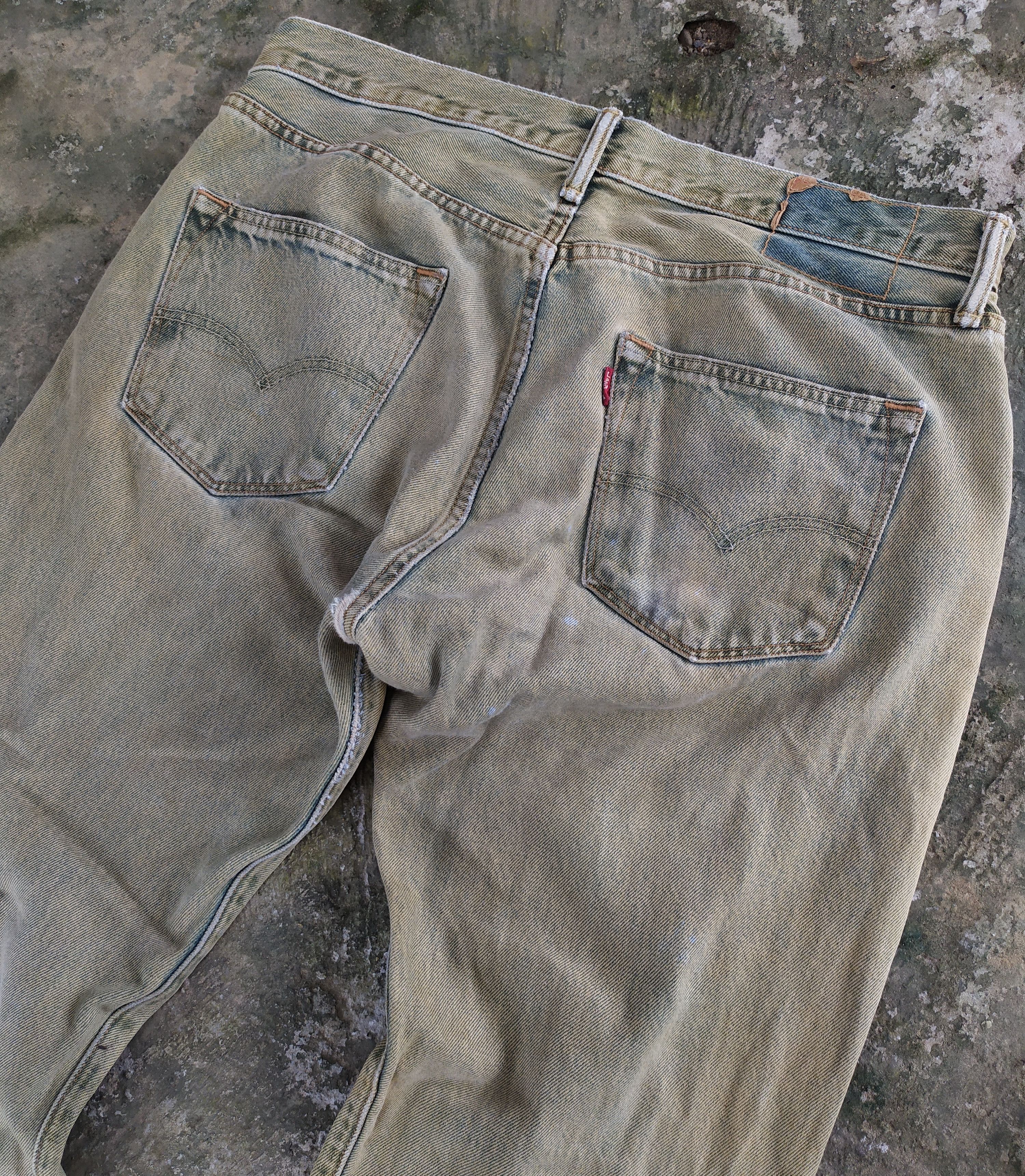 Levi's × Levi's Vintage Clothing Vintage Levi's 501 Mudwash Denim Size US 35 - 10 Thumbnail