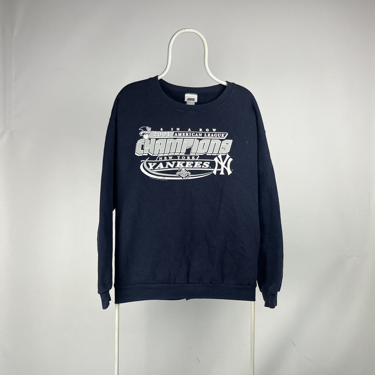 MLB Vintage New York Yankees MLB champions sweatshirt 2001 Size US L / EU 52-54 / 3 - 1 Thumbnail
