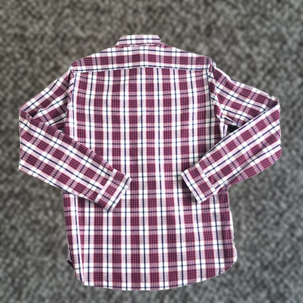 J.Crew J.CREW Button-Up Shirt Mens Medium Plaid Blue Red Long Sleeve Collar Casual Size US M / EU 48-50 / 2 - 1 Thumbnail