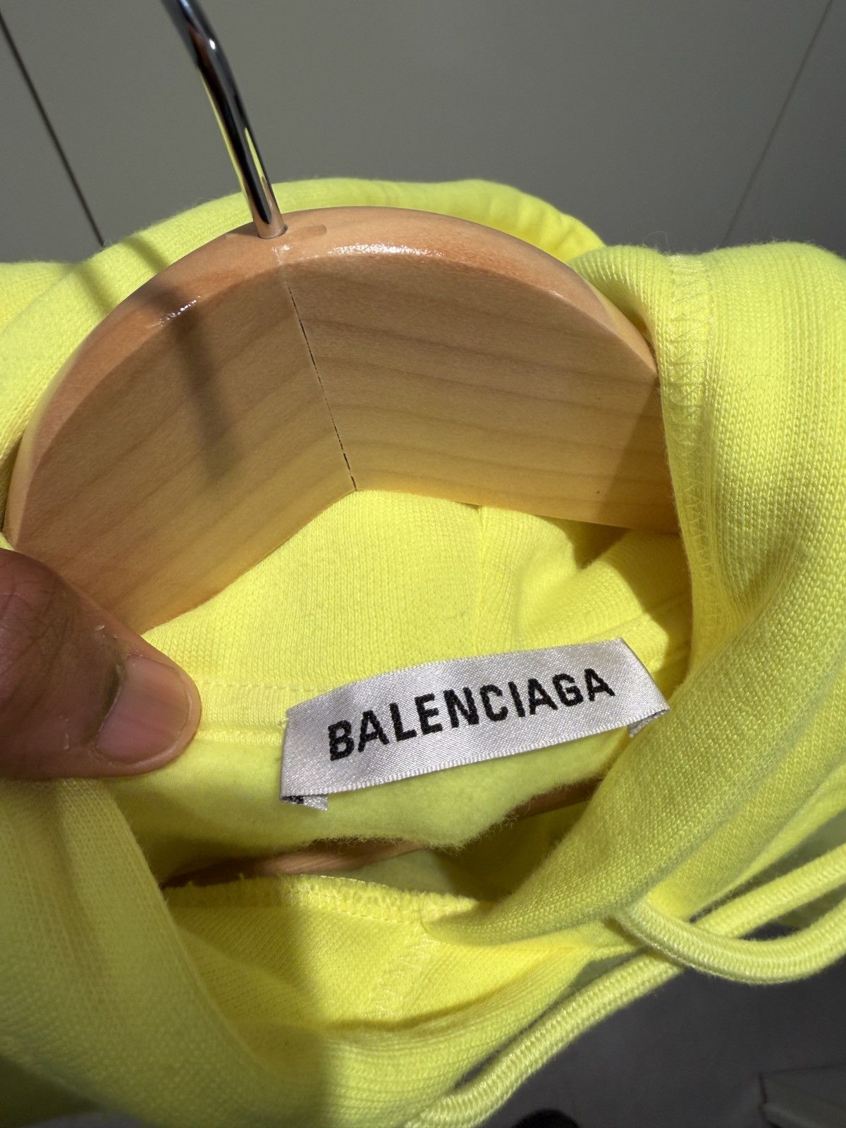 Balenciaga Neon Balenciaga Campaign Hoodie Size US M / EU 48-50 / 2 - 3 Thumbnail