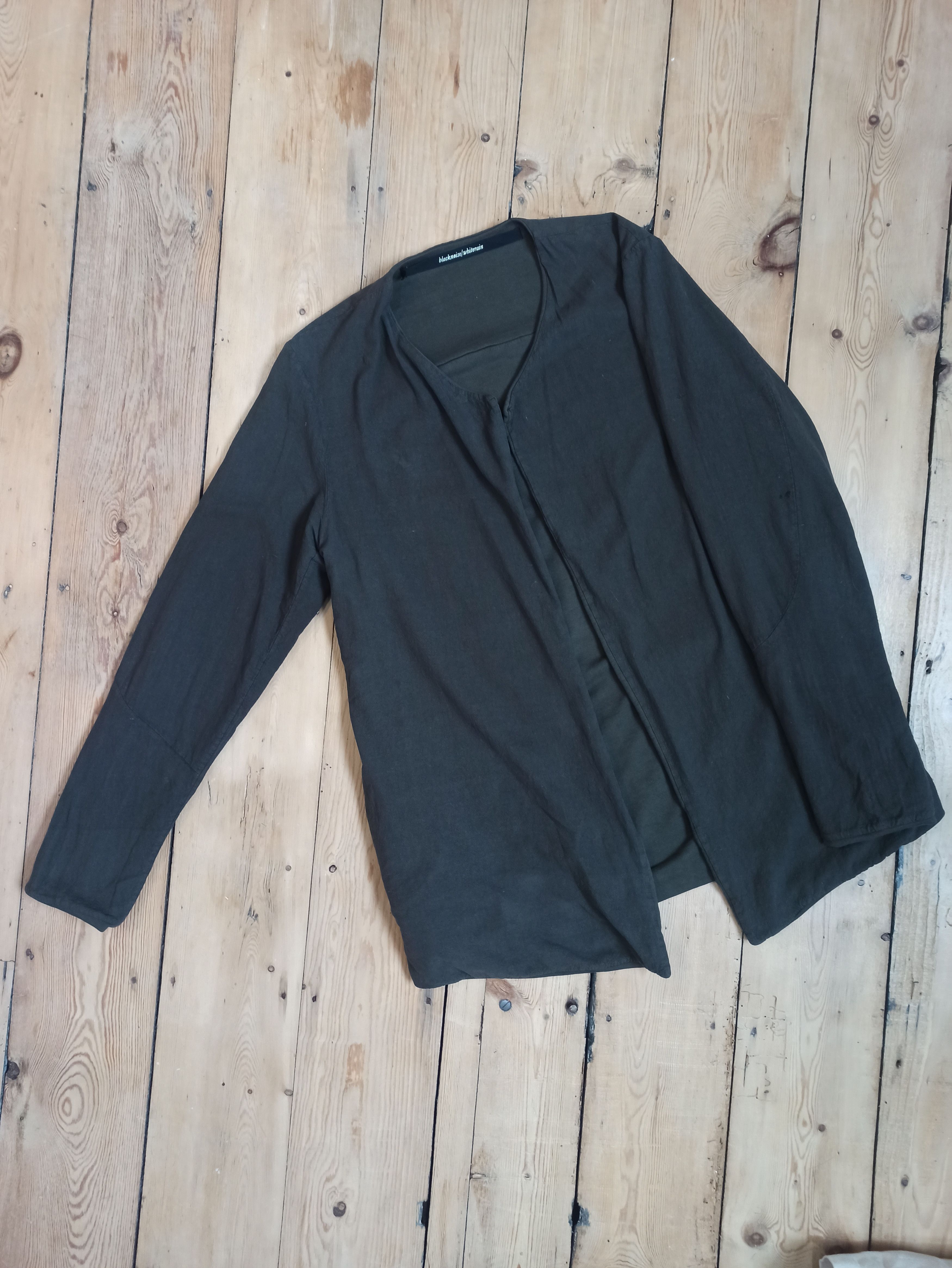 Black Noise White Rain Black Noise White Rain Reversible cotton cardigan Size US M / EU 48-50 / 2 - 3 Thumbnail